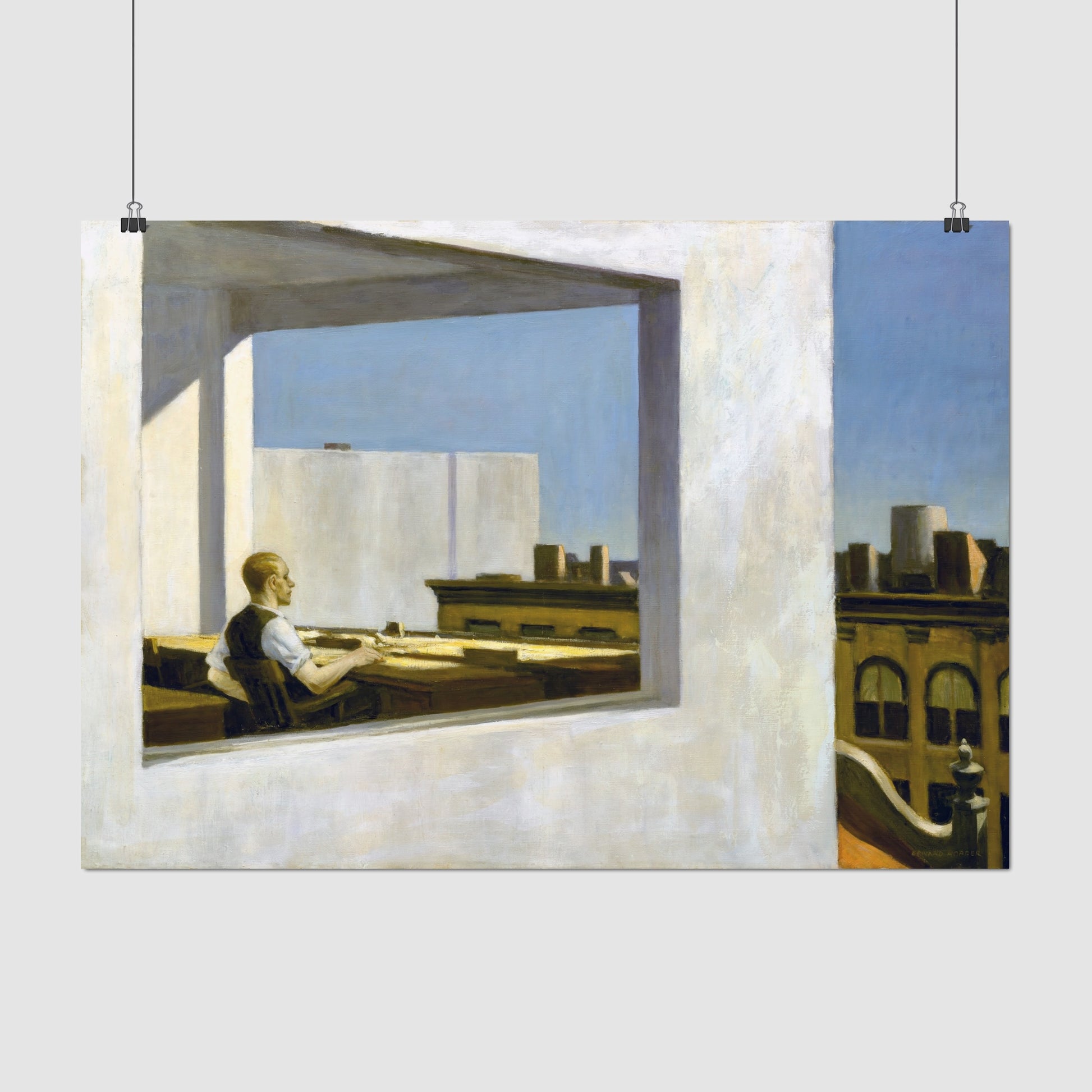 Office in a Small City (1953) – Edward Hopper