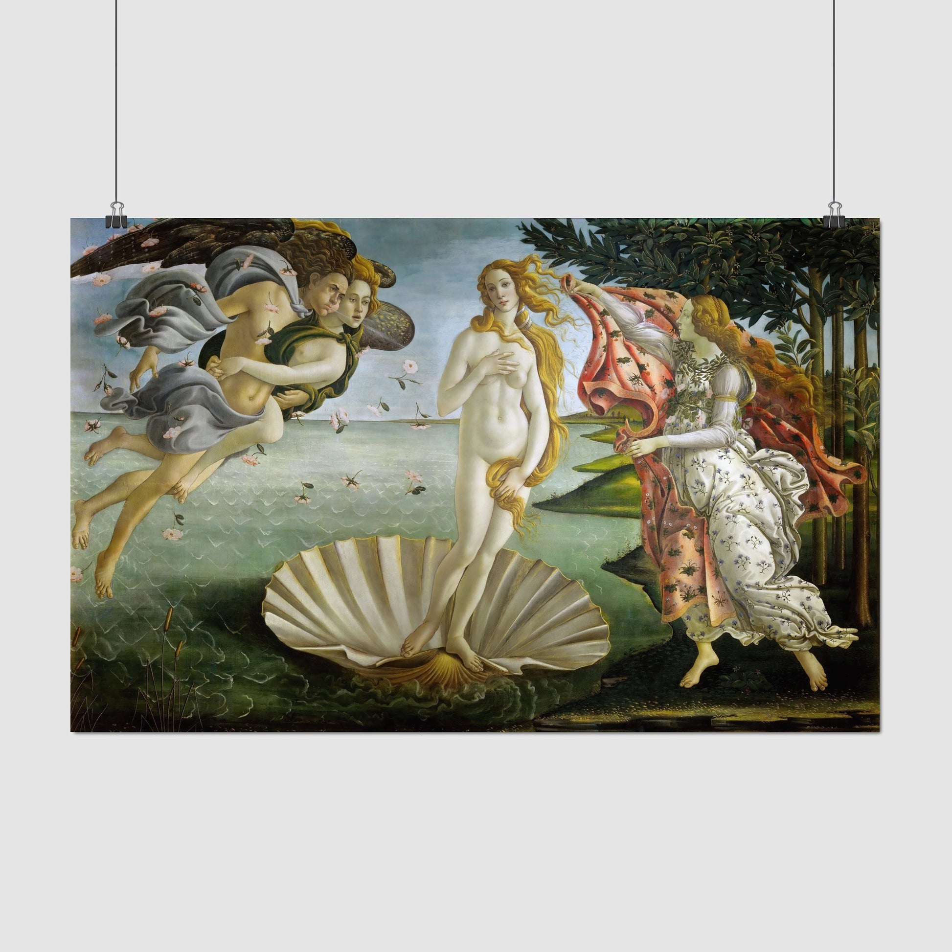 Birth of Venus (1480) – Sandro Botticelli