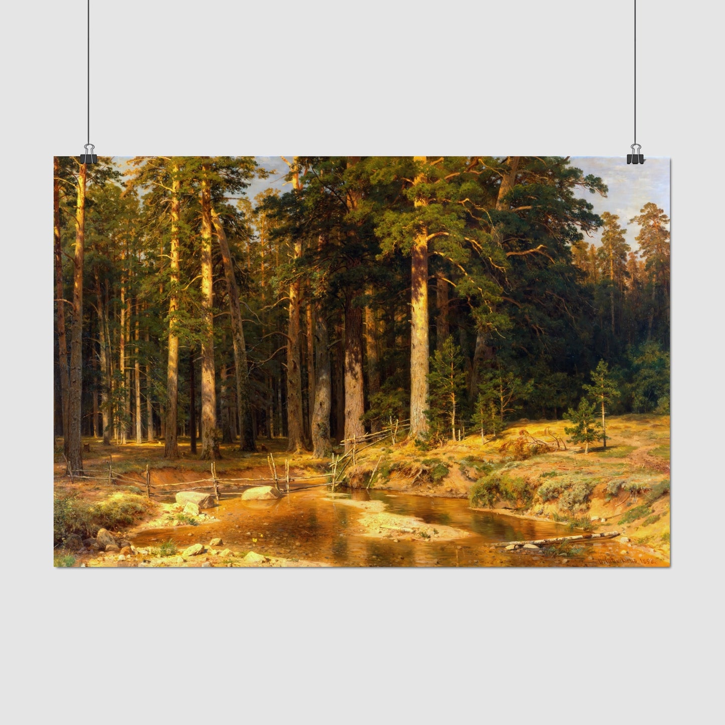 Mast-Tree grove – Ivan Shishkin, Classic Art Reproduction