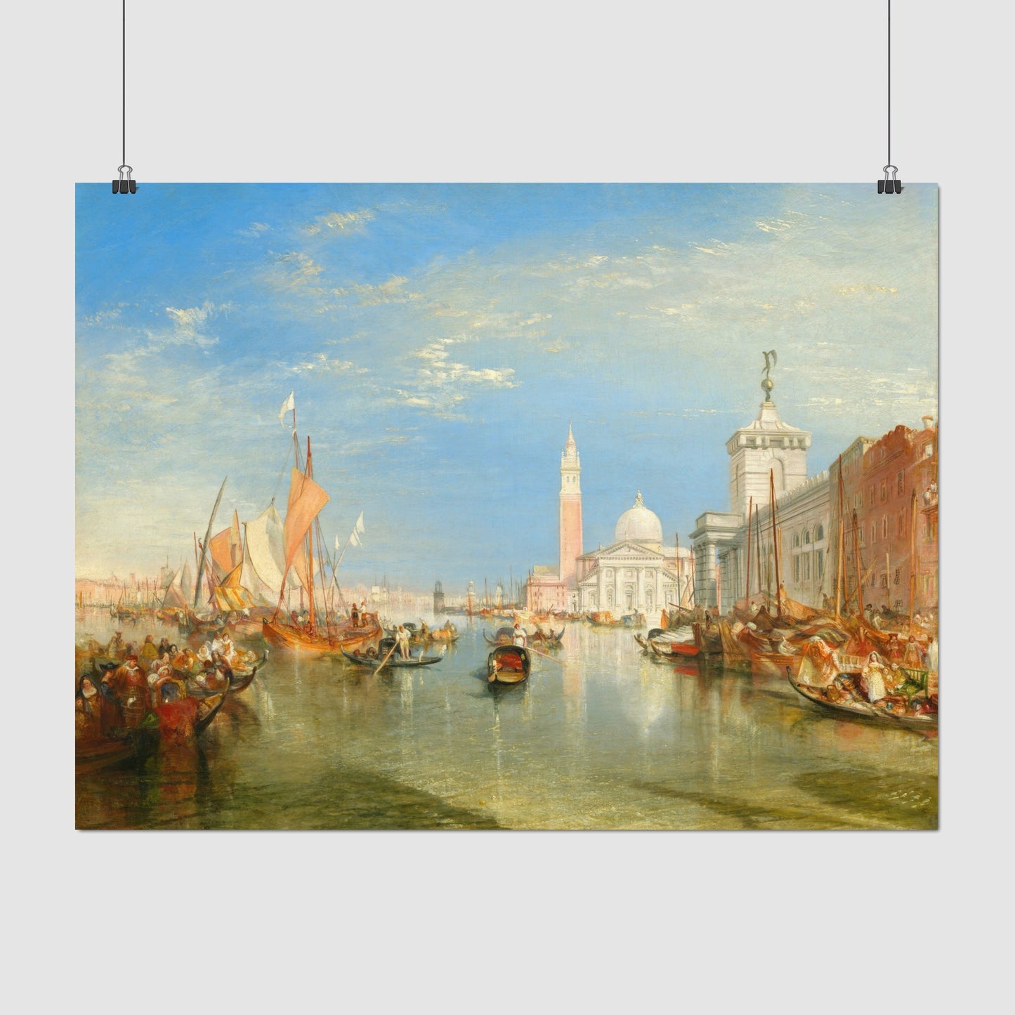 Venice: The Dogana and San Giorgio Maggiore (1834) – Joseph Mallord William Turner