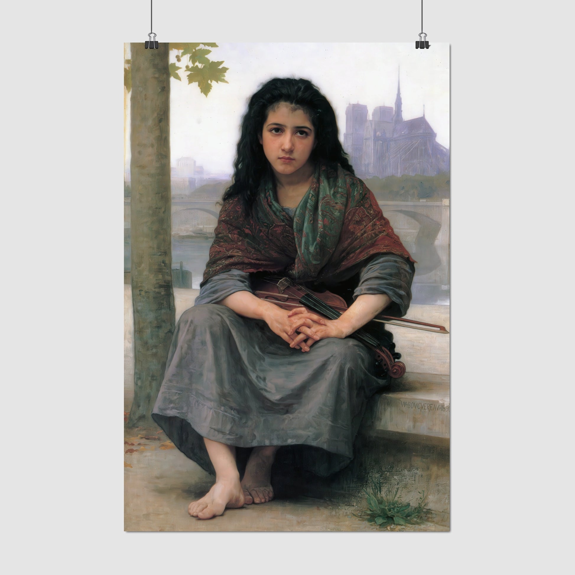 The Bohemian – William-Adolphe Bouguereau, Classic Art Reproduction