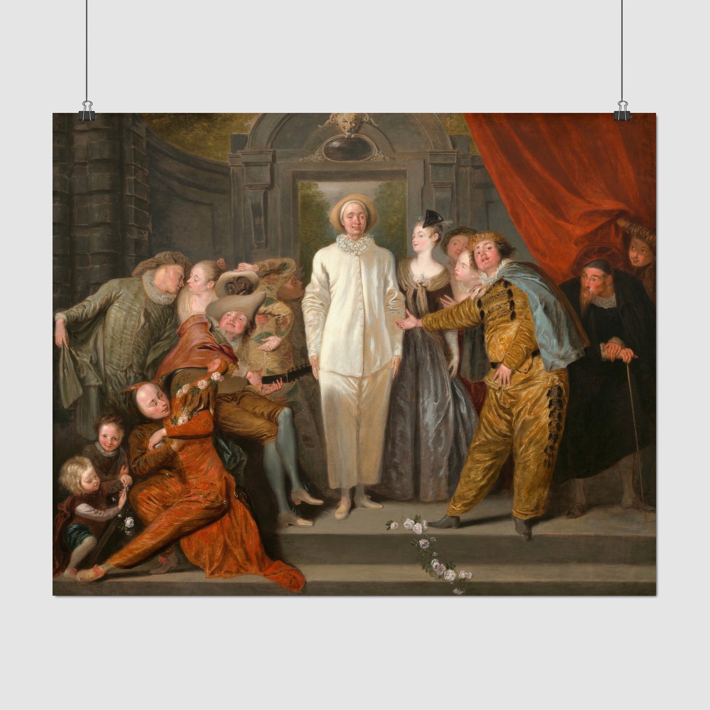 The Italian Comedians (1720) – Jean-Antoine Watteau