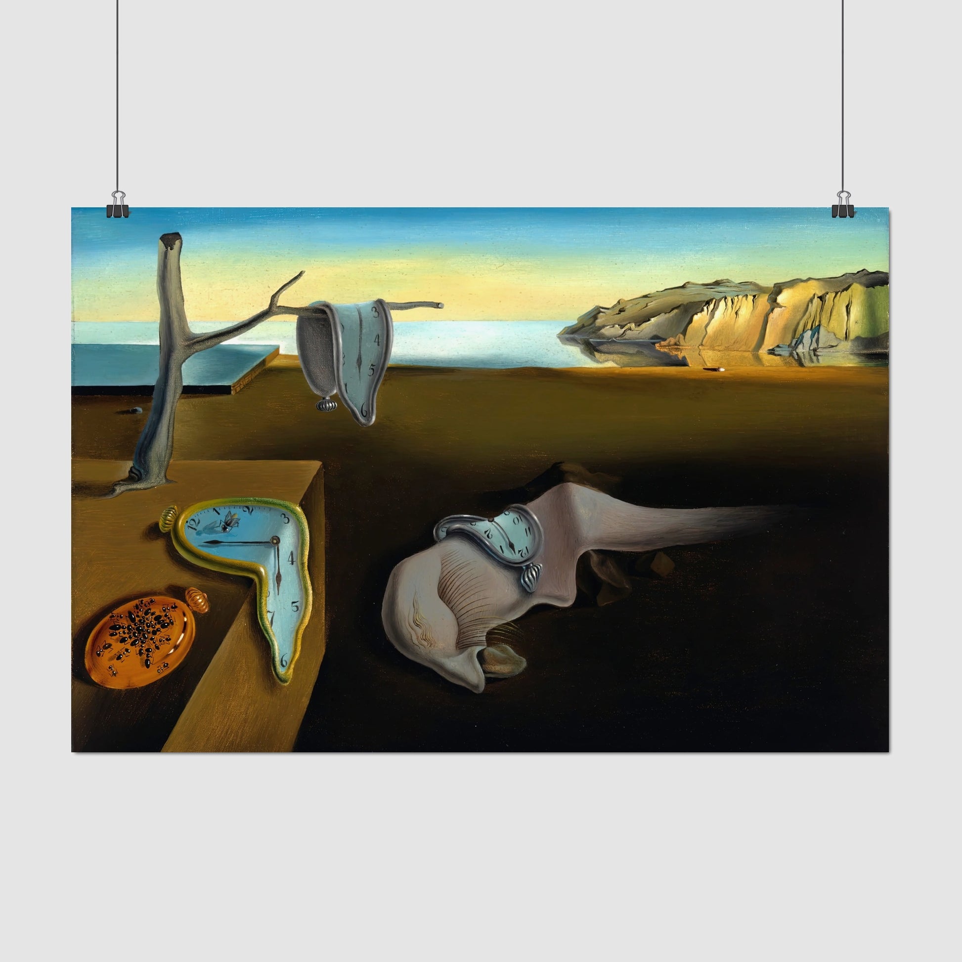 Persistence of Memory – Salvador Dalí, Classic Art Reproduction