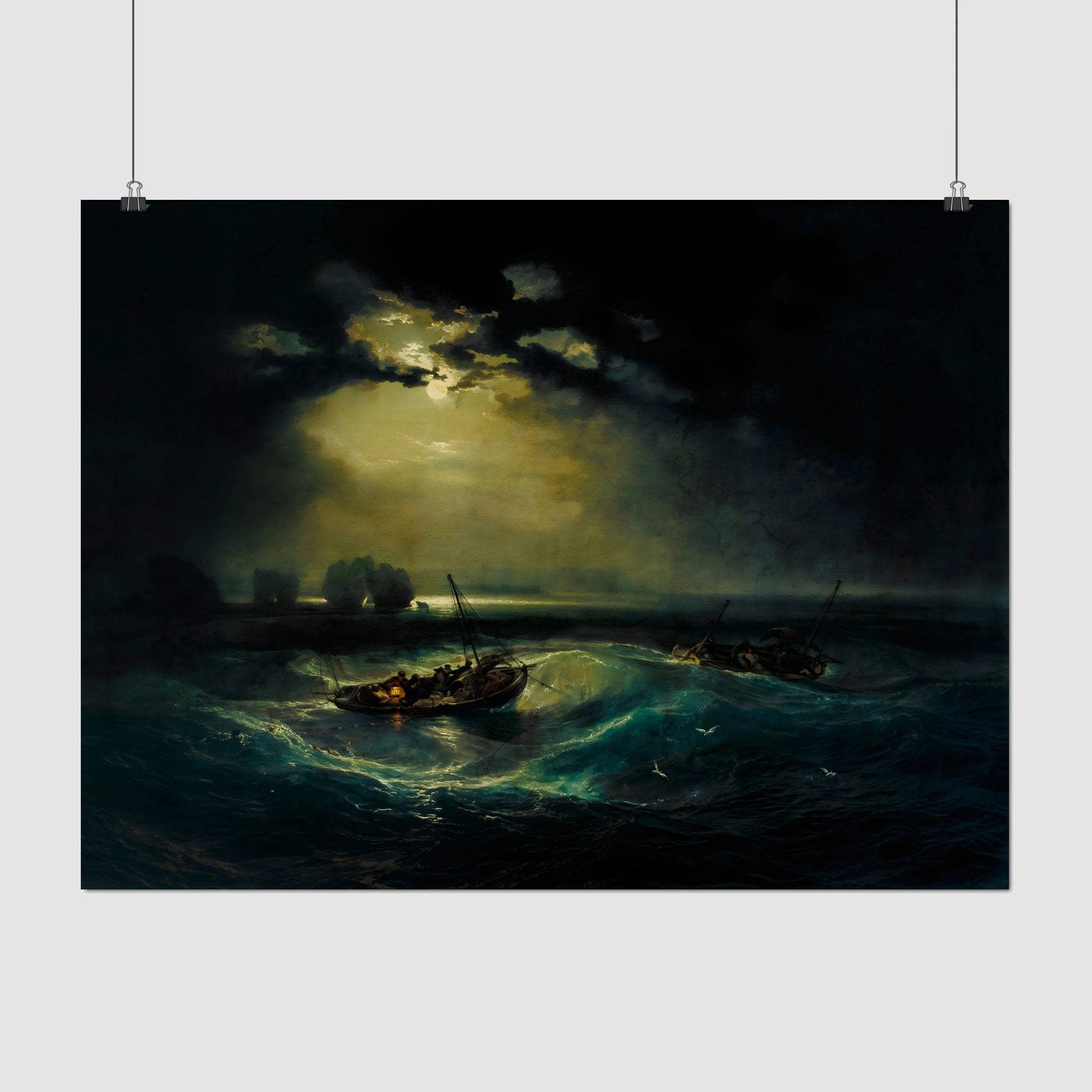 Fishermen at Sea (1796) – Joseph Mallord William Turner