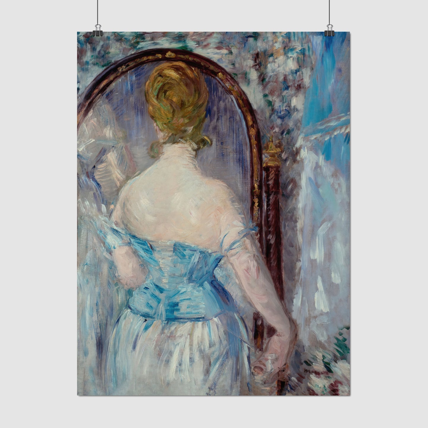 Before the Mirror (1876) – Edouard Manet