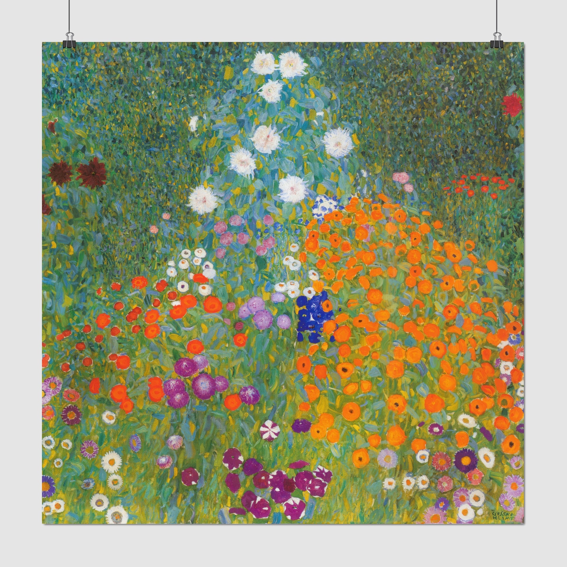Cottage Garden (1905) – Gustav Klimt