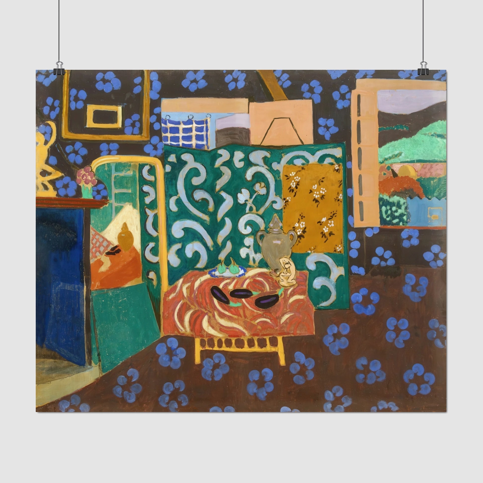 Still Life with Aubergines (1911) – Henri Matisse