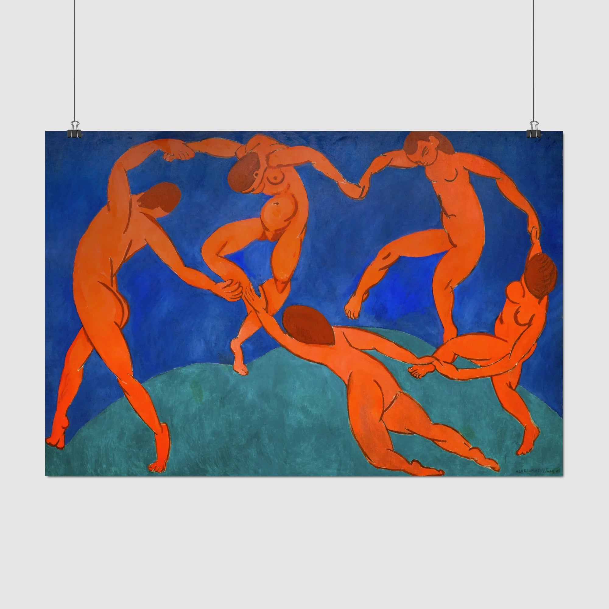Dance (La Danse) (1910) by Henri Matisse | Canvas & Paper Print