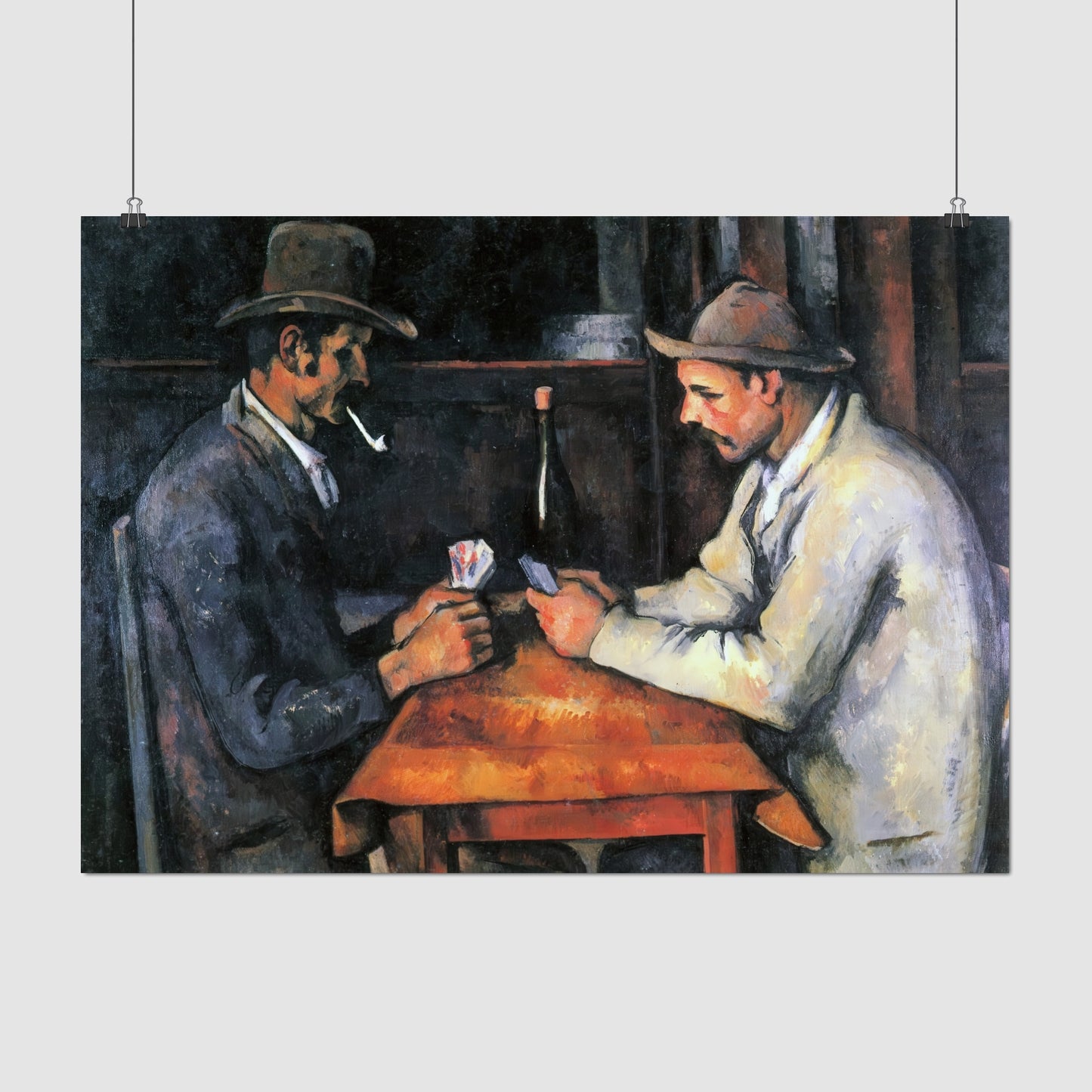 The Card Players – Paul Cézanne, Classic Art Reproduction