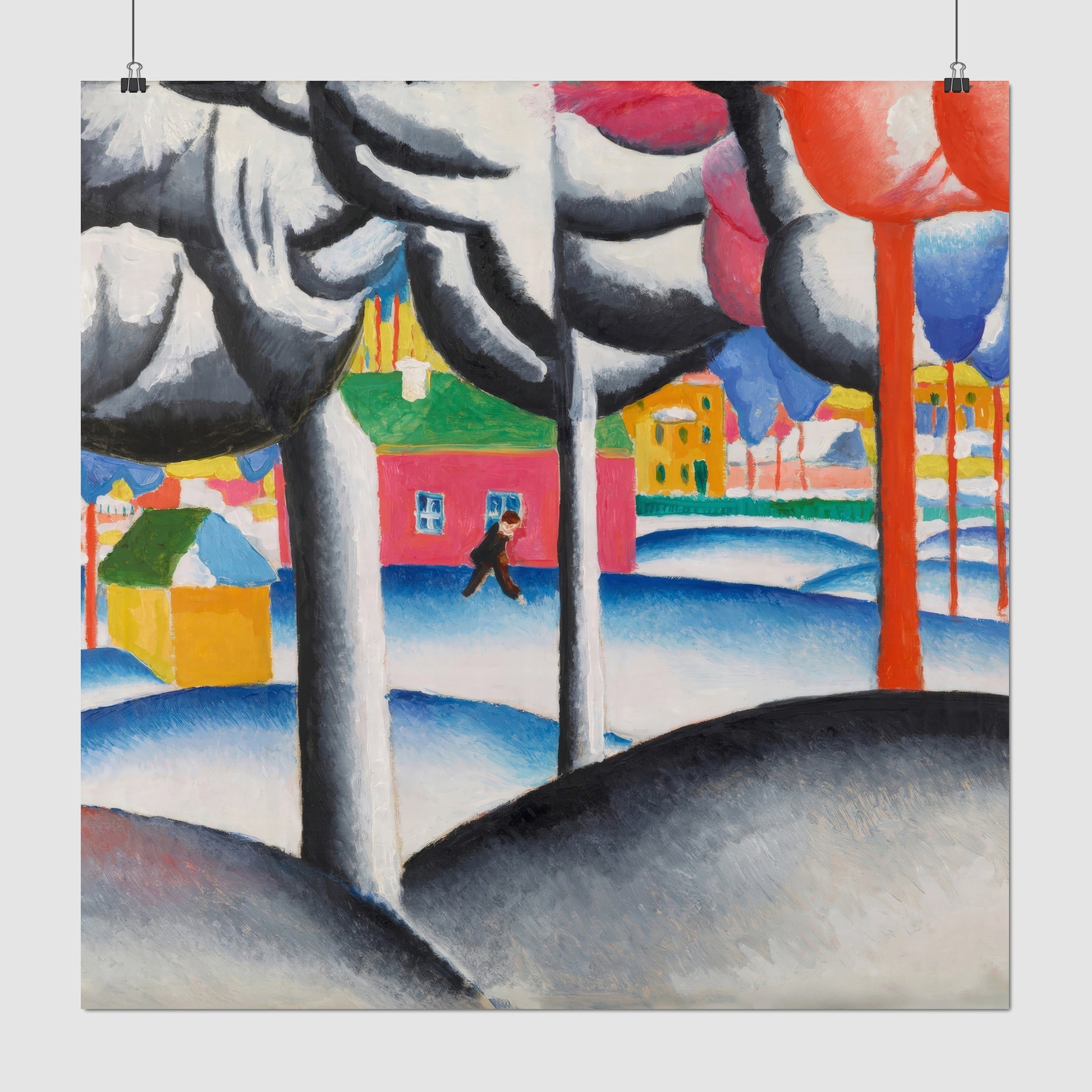 Winter landscape (1930) – Kazimir Malevich