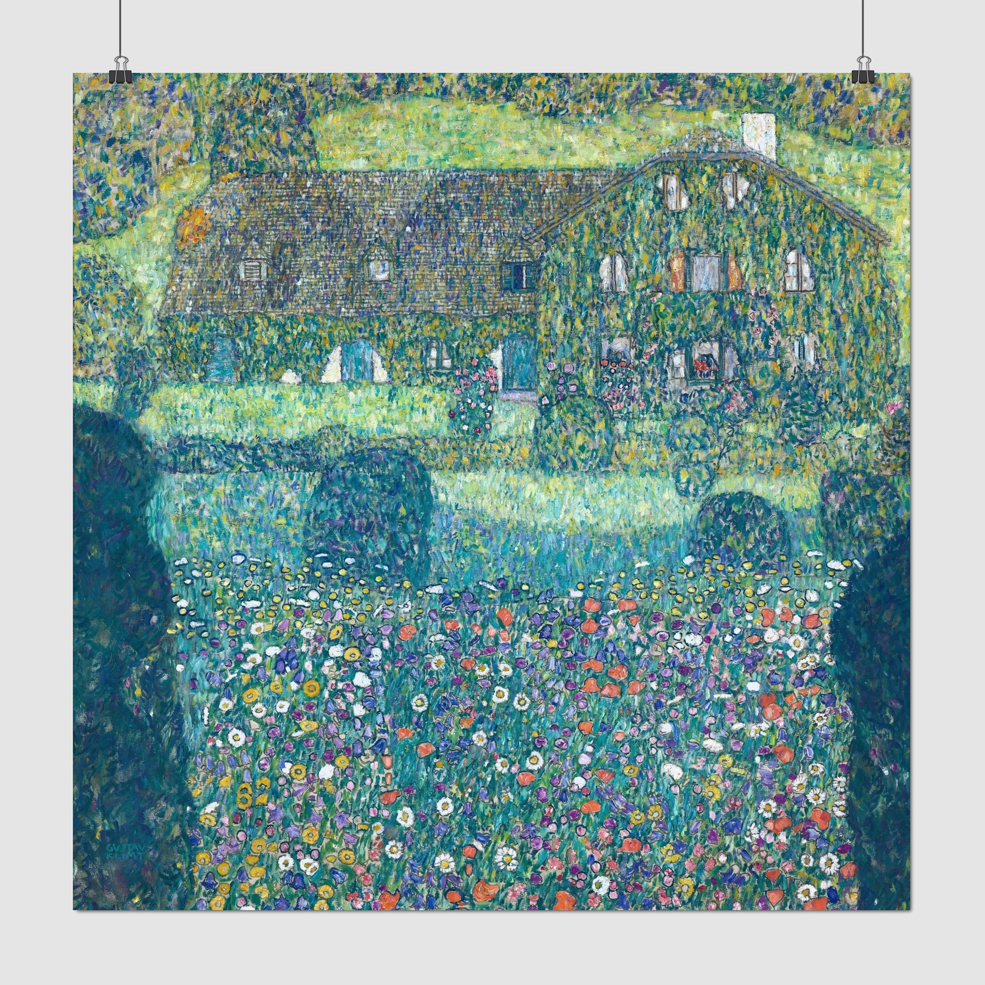 Forester's lodge in Weissenbach I (1914) – Gustav Klimt