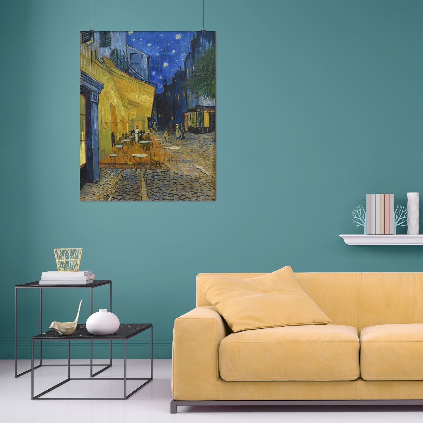 Café Terrace at Night (1888) – Vincent van Gogh