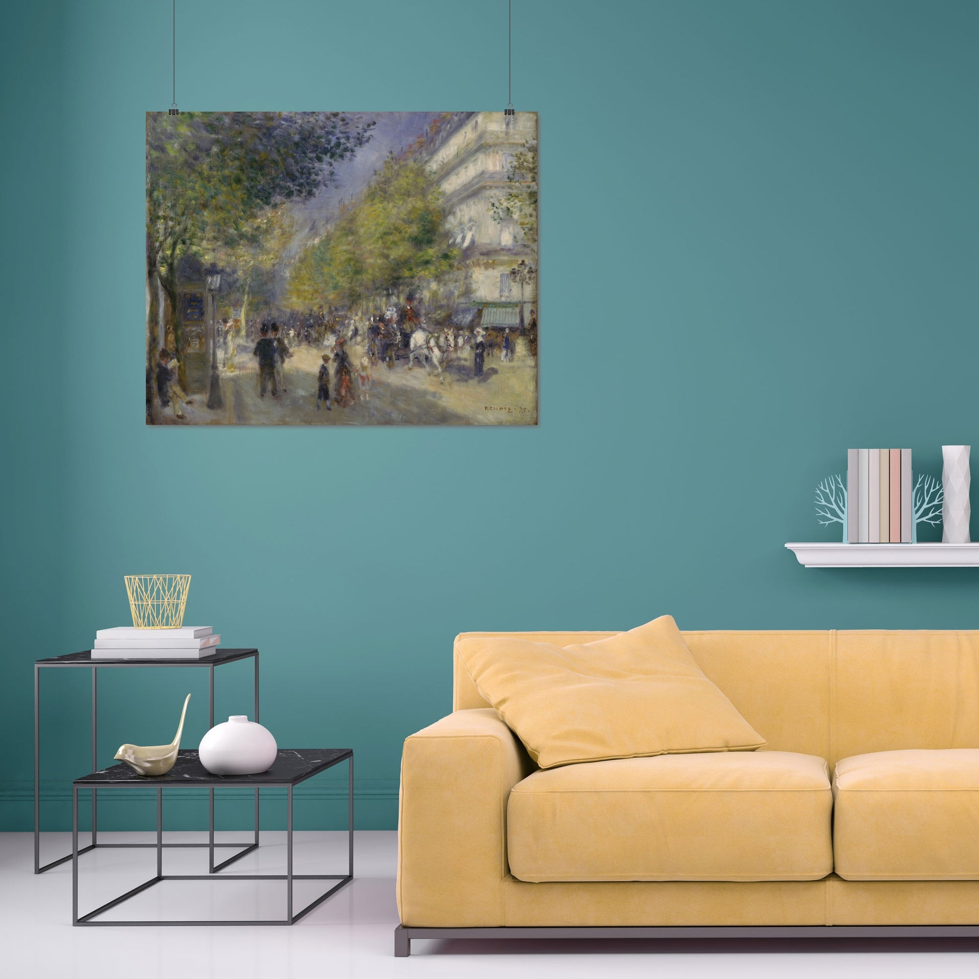 The Grands Boulevards (1875) – Pierre-Auguste Renoir