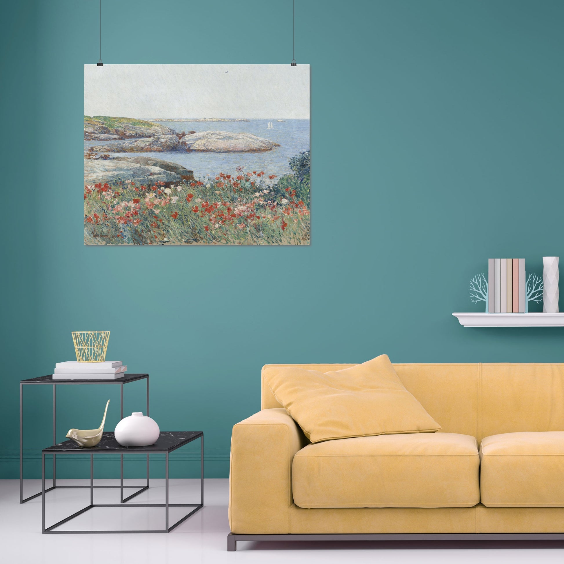 Poppies, Isles of Shoals (1891) – Childe Hassam - Printed Masterpieces