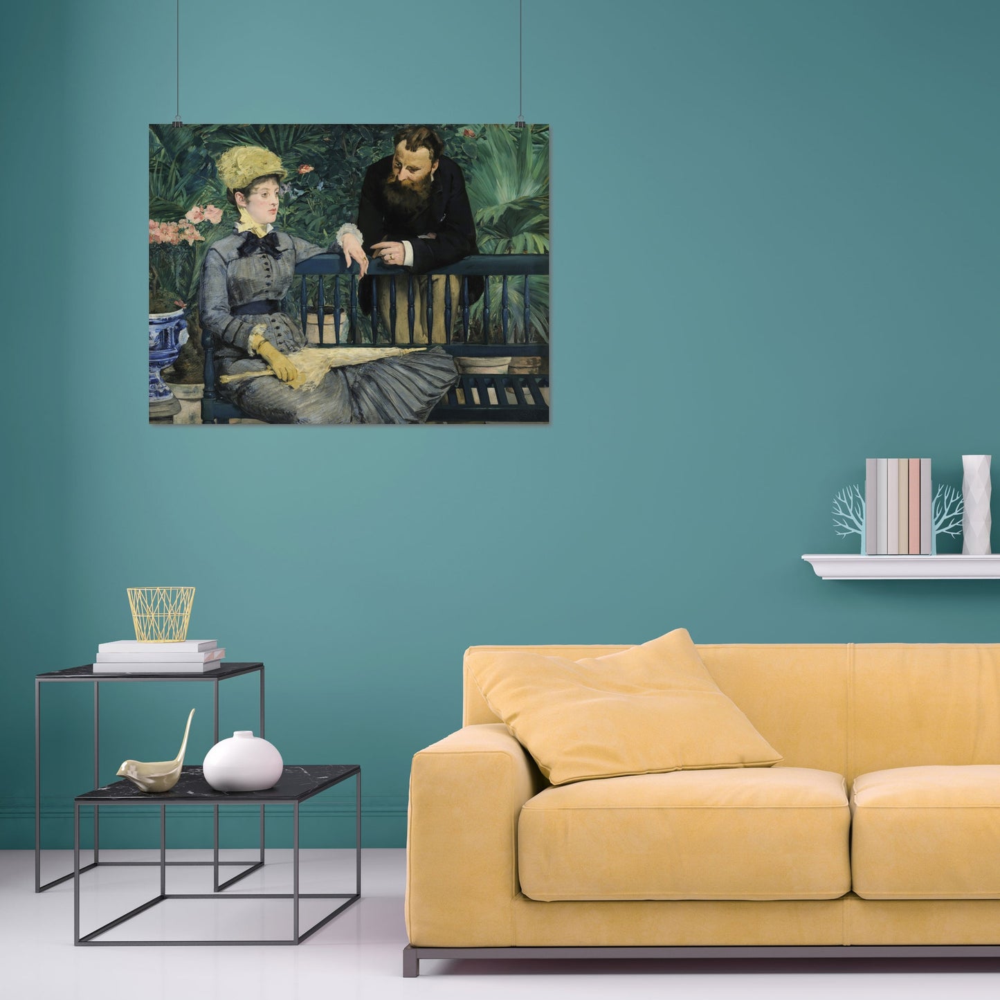 In the Conservatory (1878-1879) – Edouard Manet