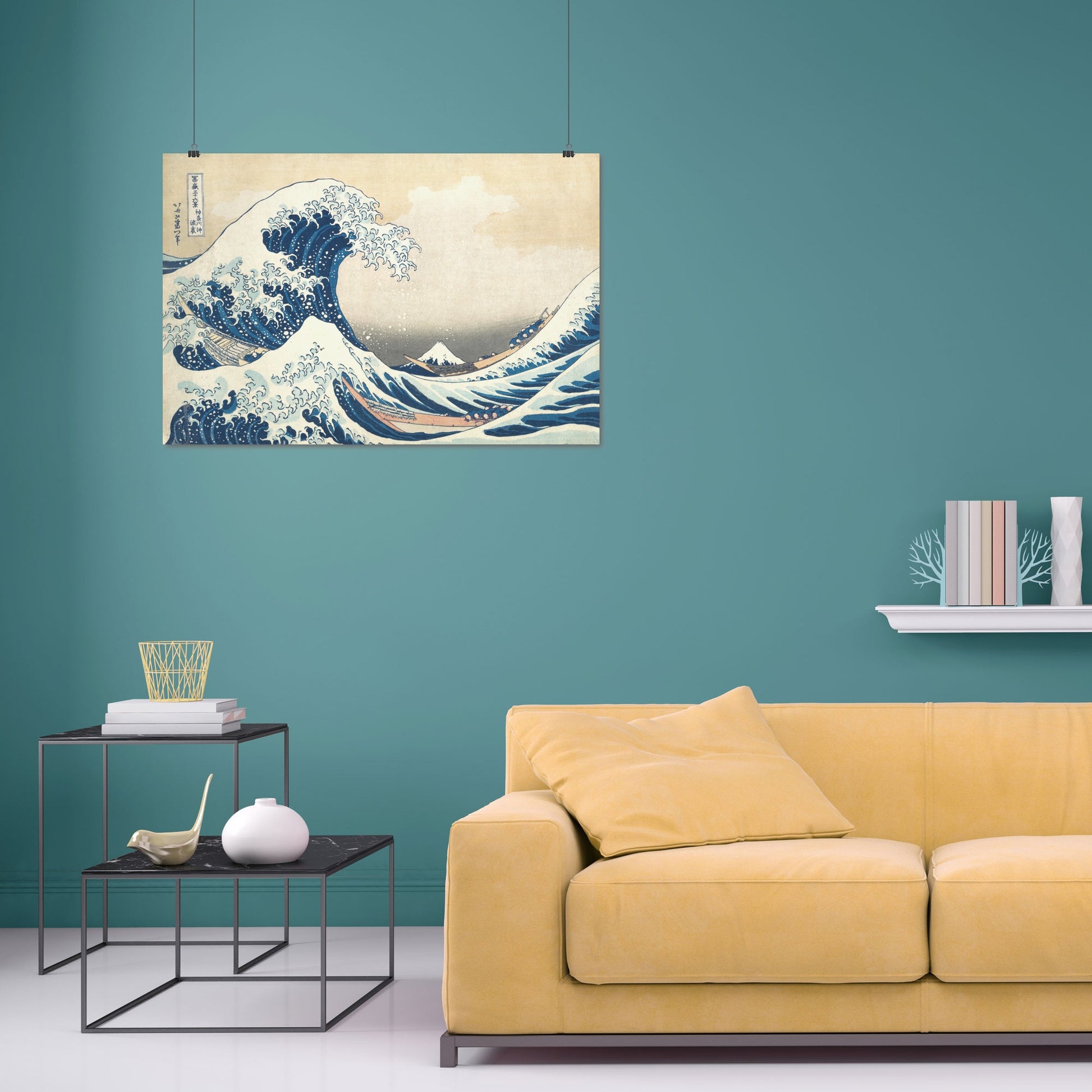 The Great Wave off Kanagawa – Katsushika Hokusai, Classic Art Reproduction
