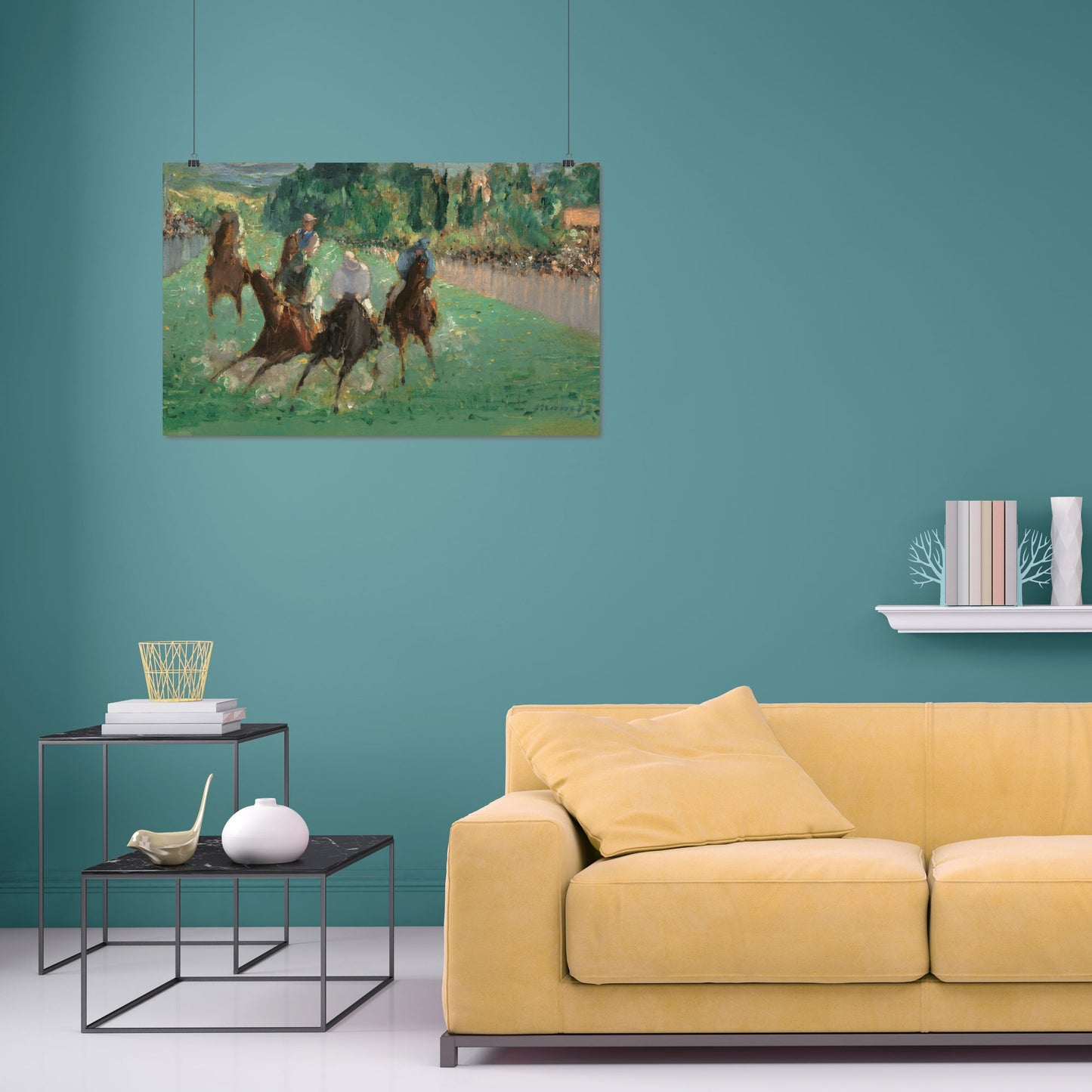 At the Races (1875) – Edouard Manet