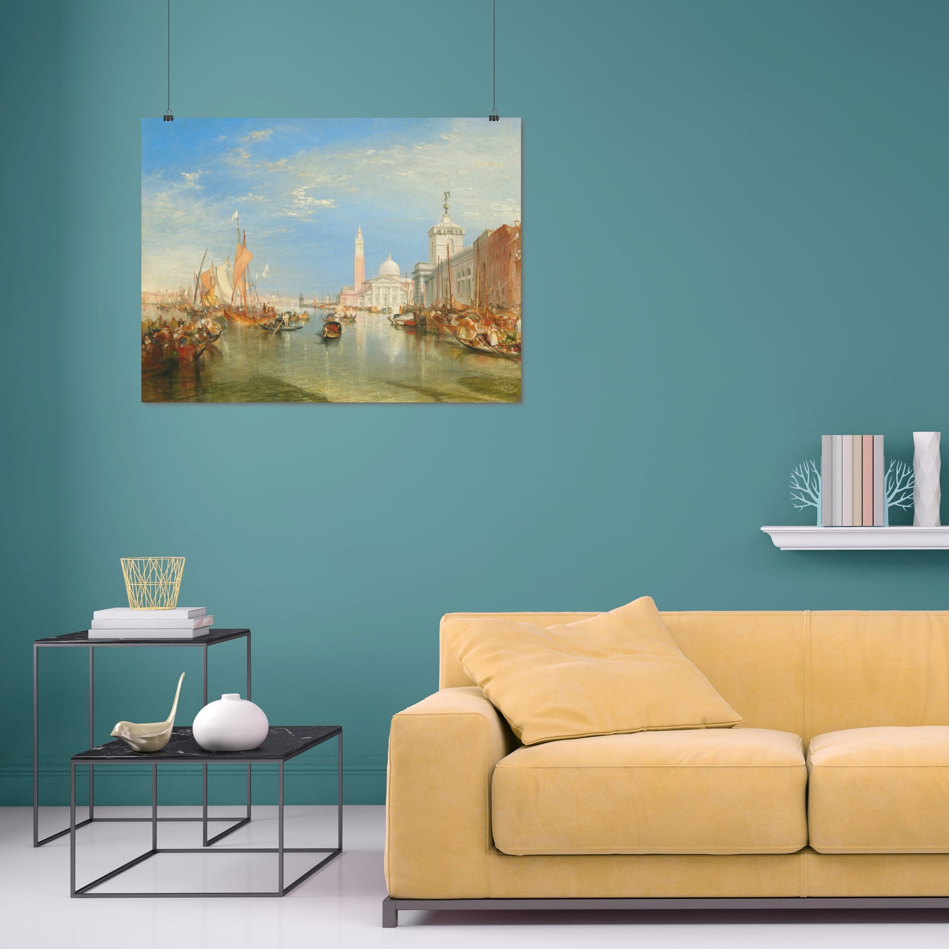 Venice: The Dogana and San Giorgio Maggiore (1834) – Joseph Mallord William Turner