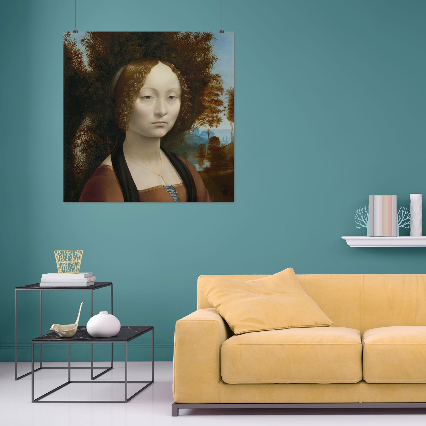 Ginevra de' Benci (1474) – Leonardo da Vinci