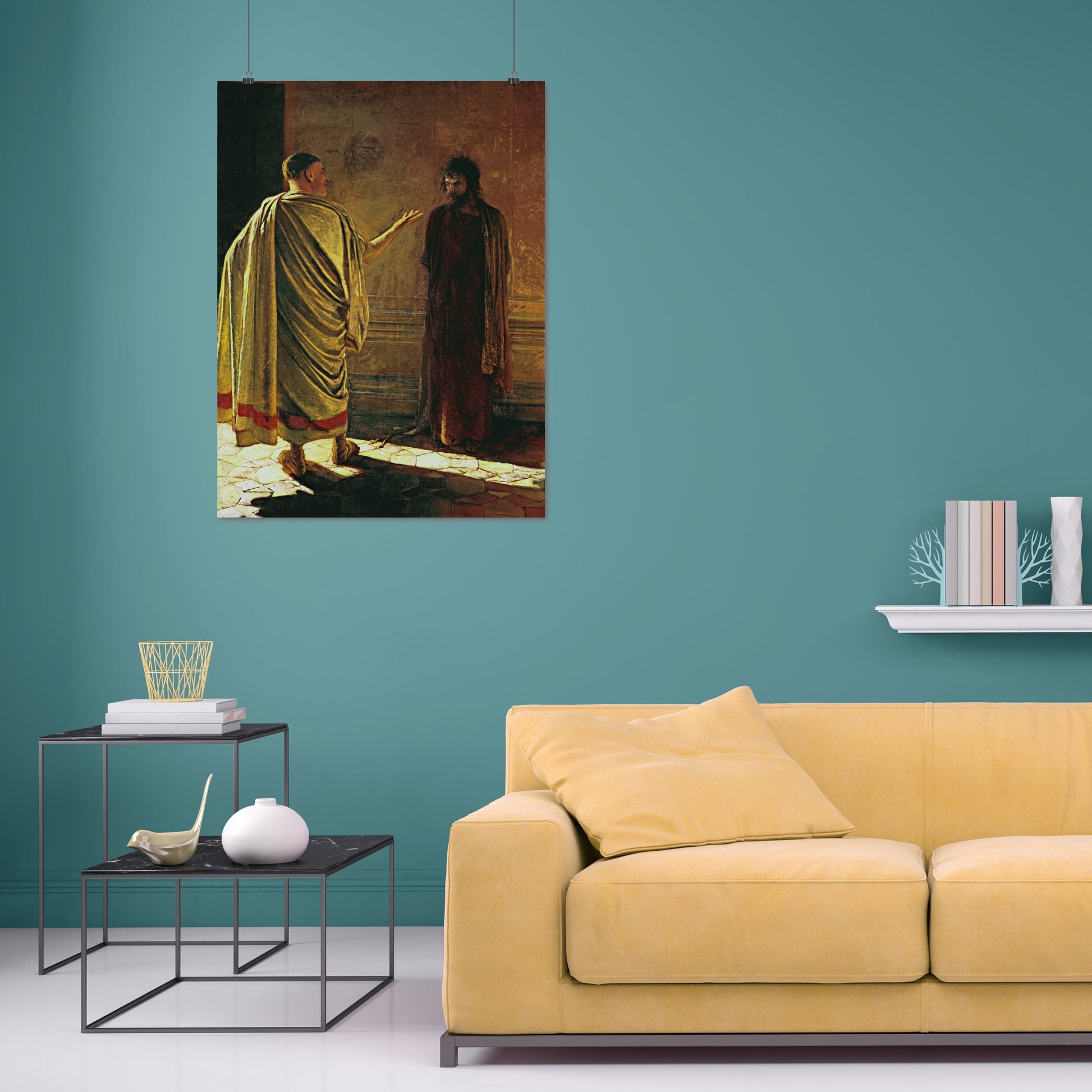 What is truth? Christ before Pilate (1890) – Nikolai Ge