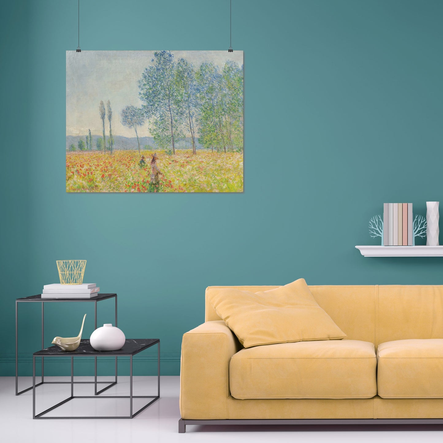 Under the Poplars (1887) – Claude Monet - Printed Masterpieces