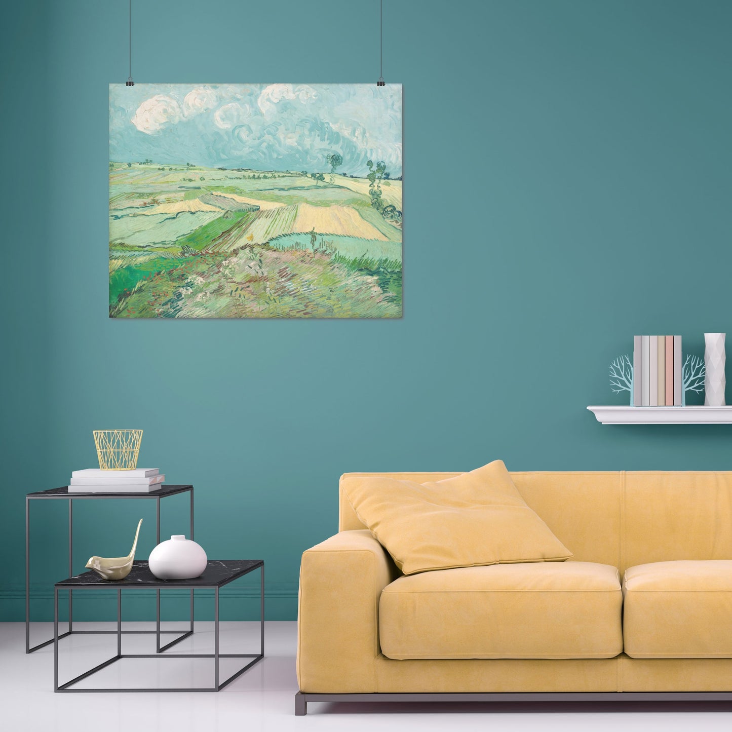 Wheat Fields after the Rain (1890) – Vincent van Gogh