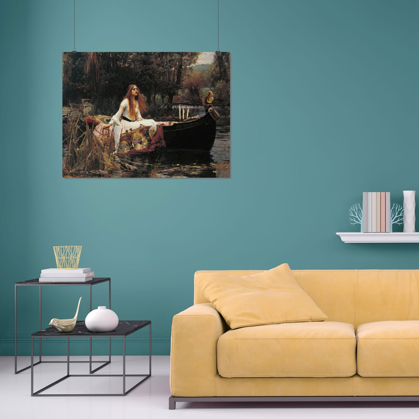 The Lady of Shalott (1888) – John William Waterhouse