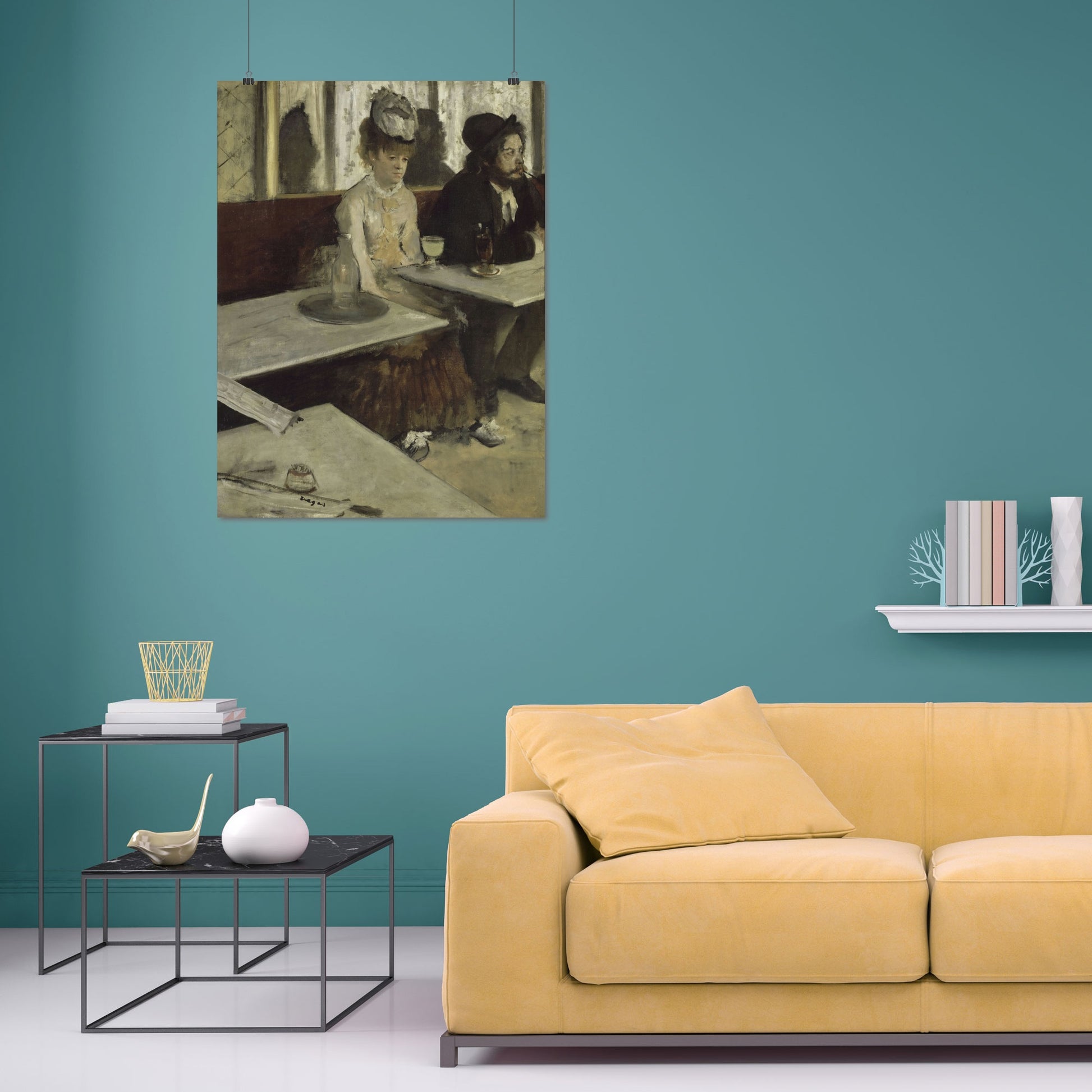 In a café (L’Absinthe) (1875) – Edgar Degas