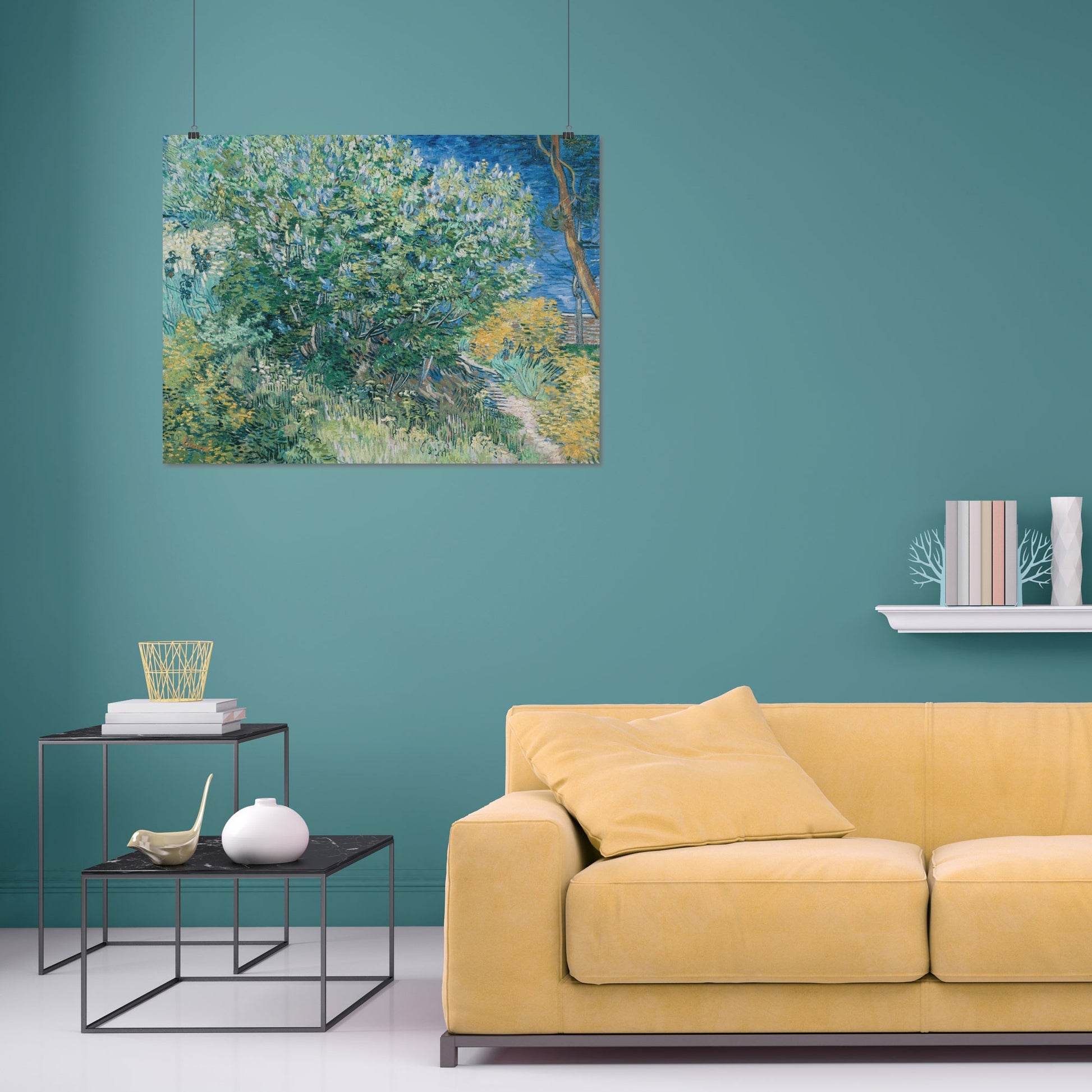 Lilac Bush (1889) – Vincent van Gogh