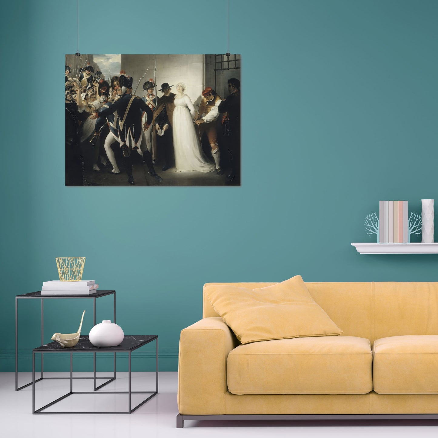 Marie Antoinette Being Taken to Her Execution (1794) – William Hamilton