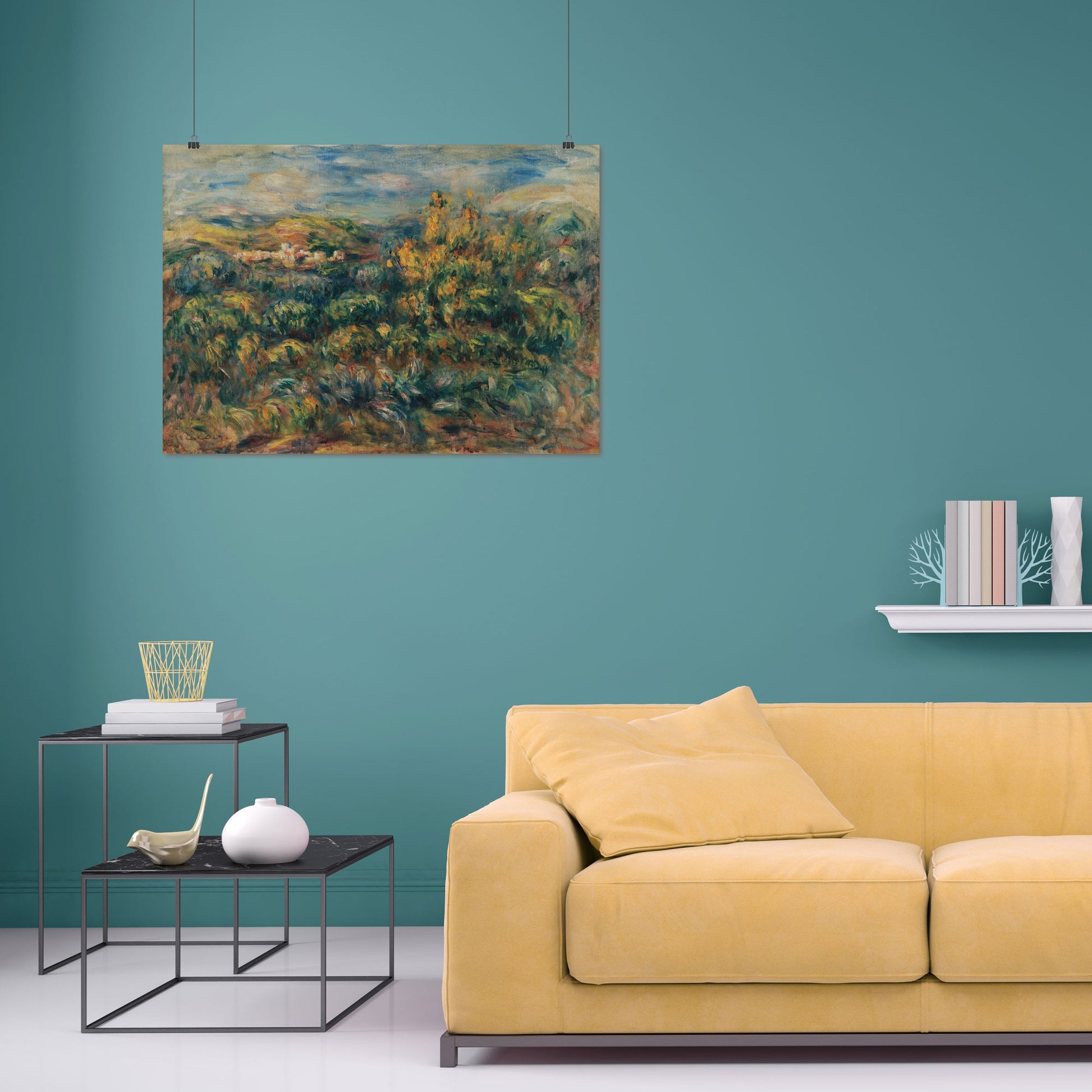 Paysage de Cagnes (1905-1908) – Pierre-Auguste Renoir