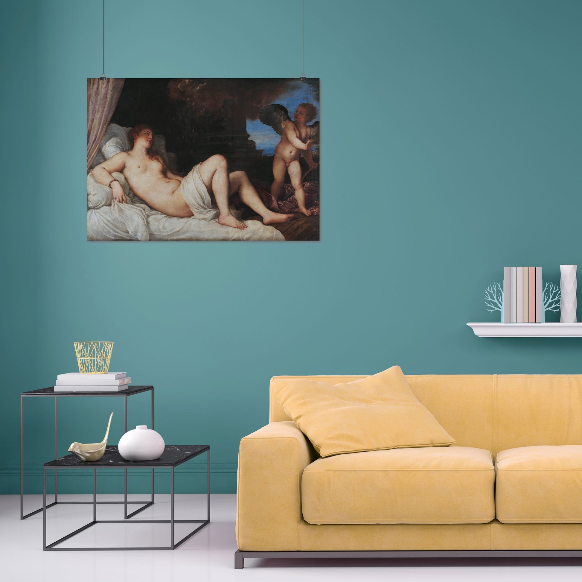 Danae – Titian, Classic Art Reproduction