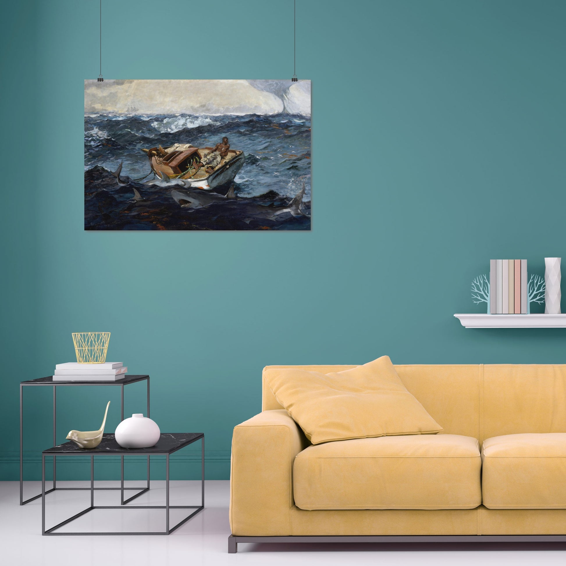 The Gulf Stream (1899) – Winslow Homer - Printed Masterpieces