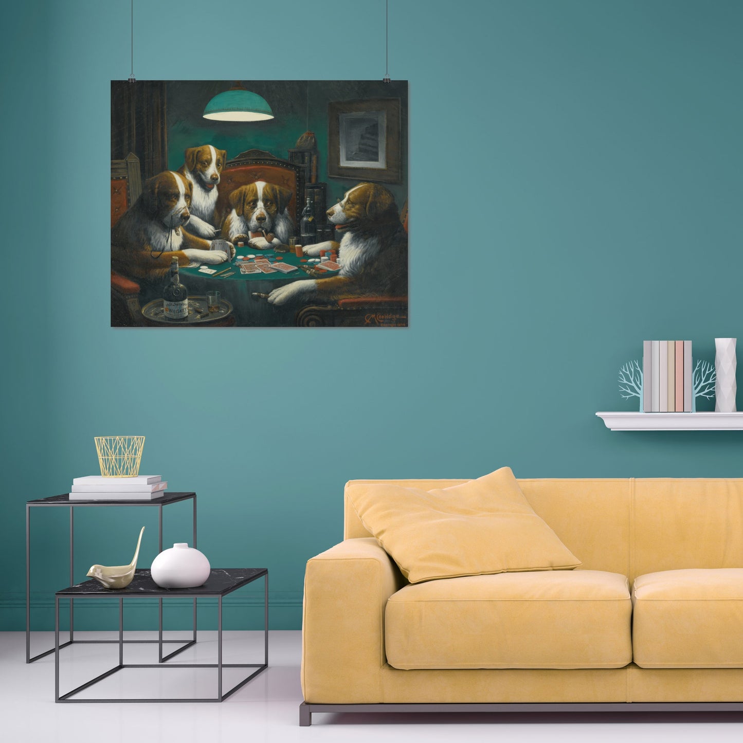 Poker Game – Cassius Marcellus Coolidge, Classic Art Reproduction