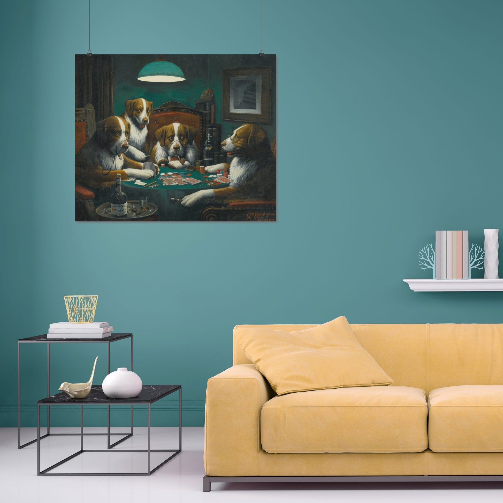 Poker Game – Cassius Marcellus Coolidge, Classic Art Reproduction