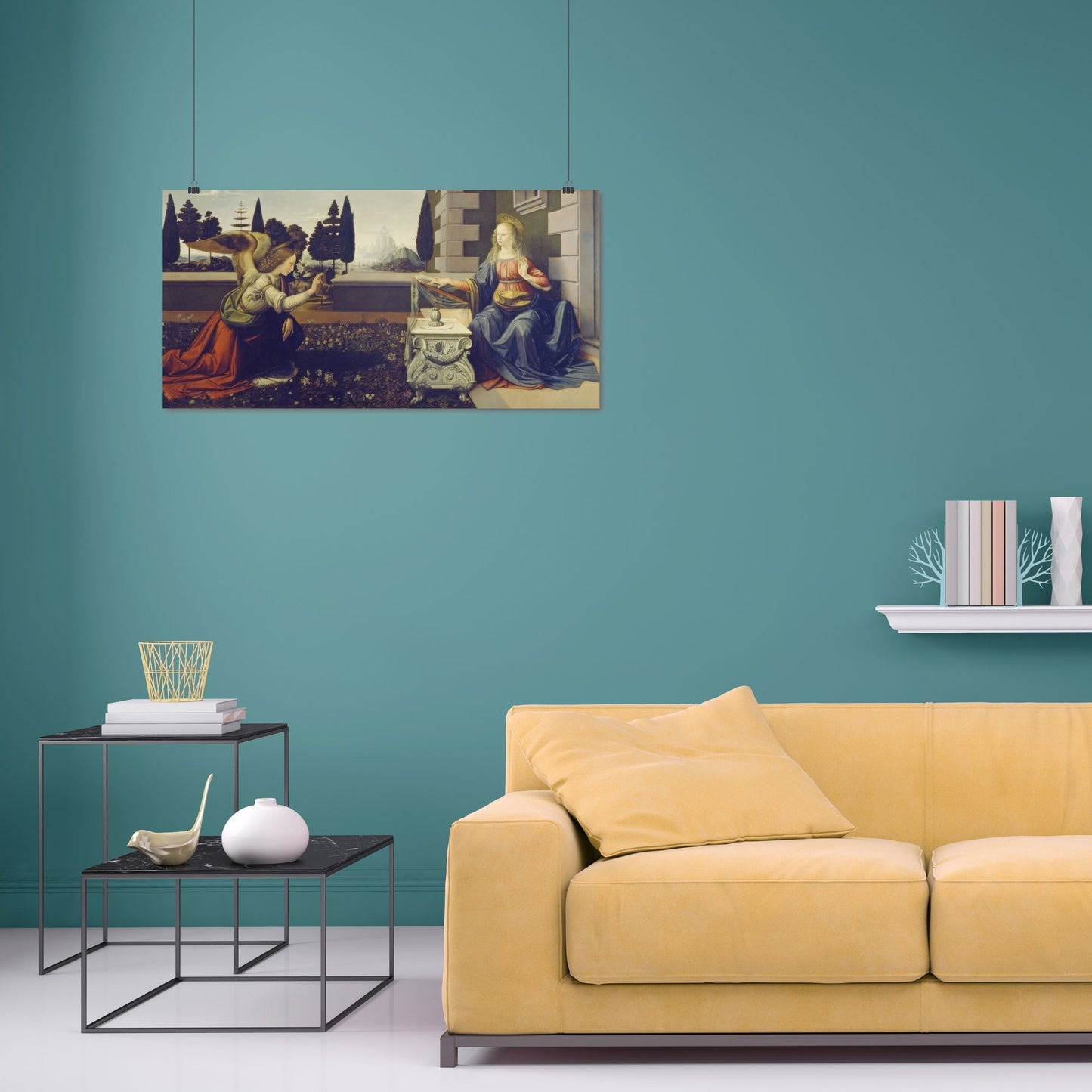 The Annunciation – Leonardo da Vinci, Classic Art Reproduction