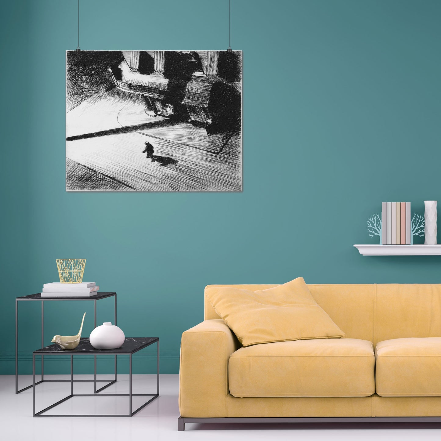 Night Shadows (1921) – Edward Hopper