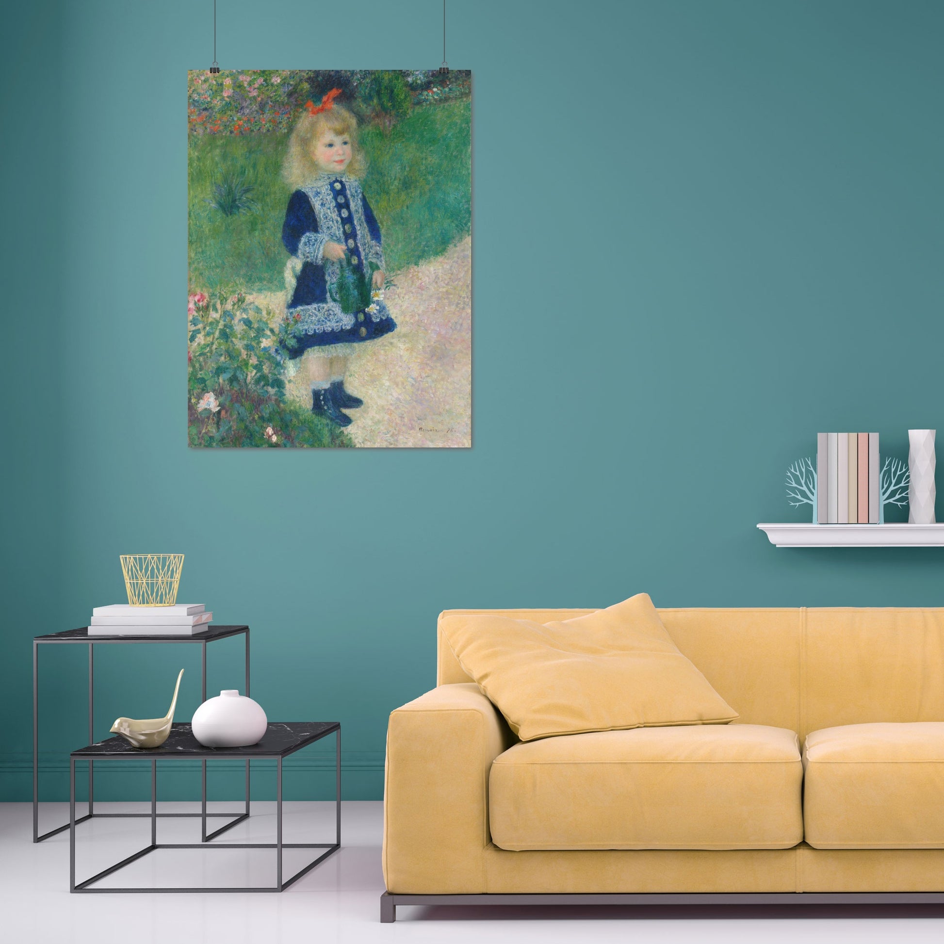 Girl with Watering Can (1876) – Pierre-Auguste Renoir