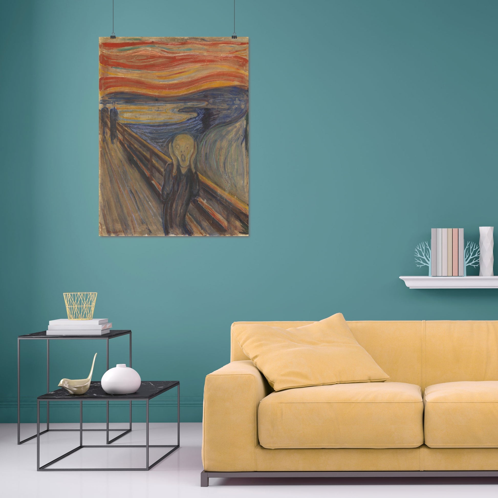 The Scream (1893) – Edvard Munch