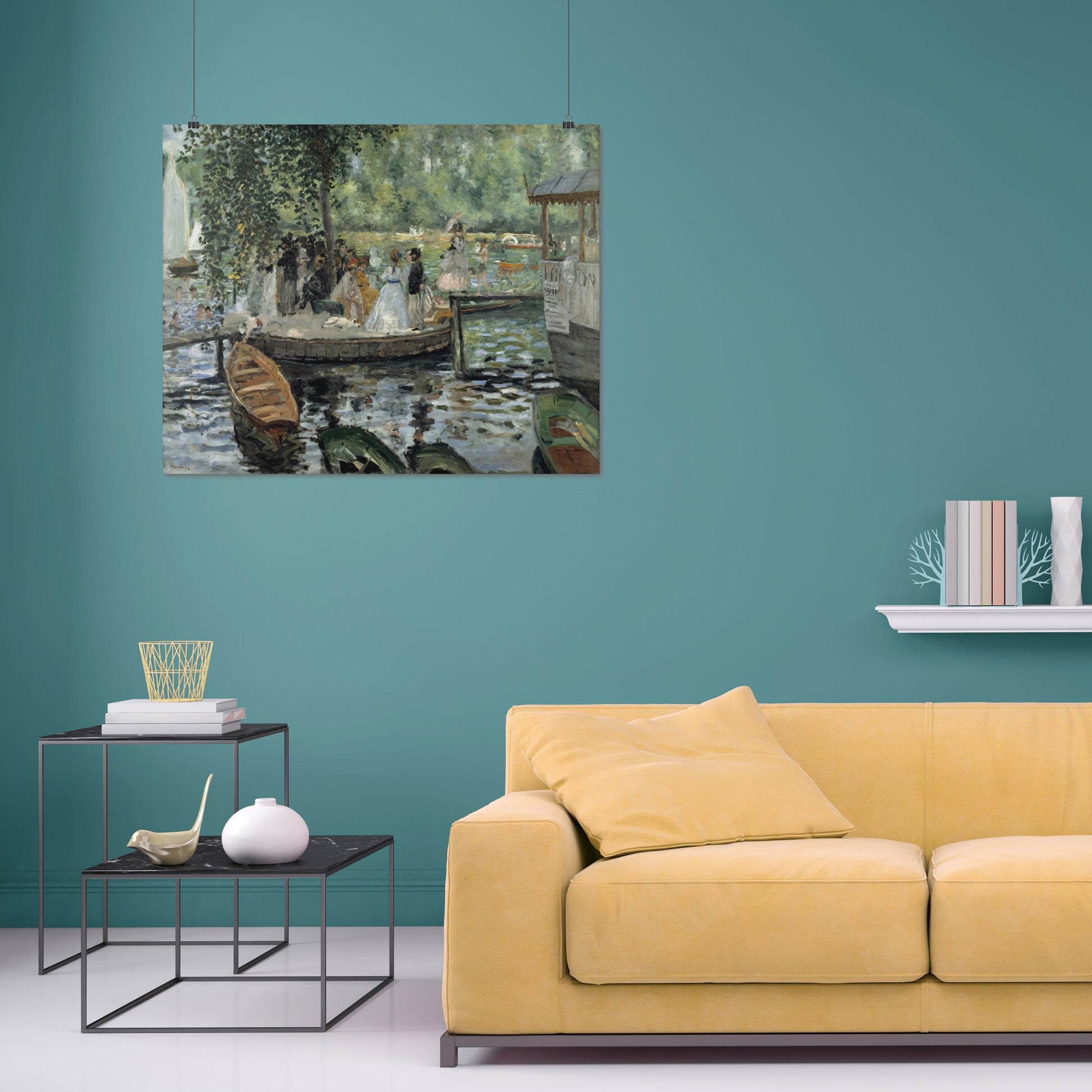 La Grenouillère (1869) – Pierre-Auguste Renoir