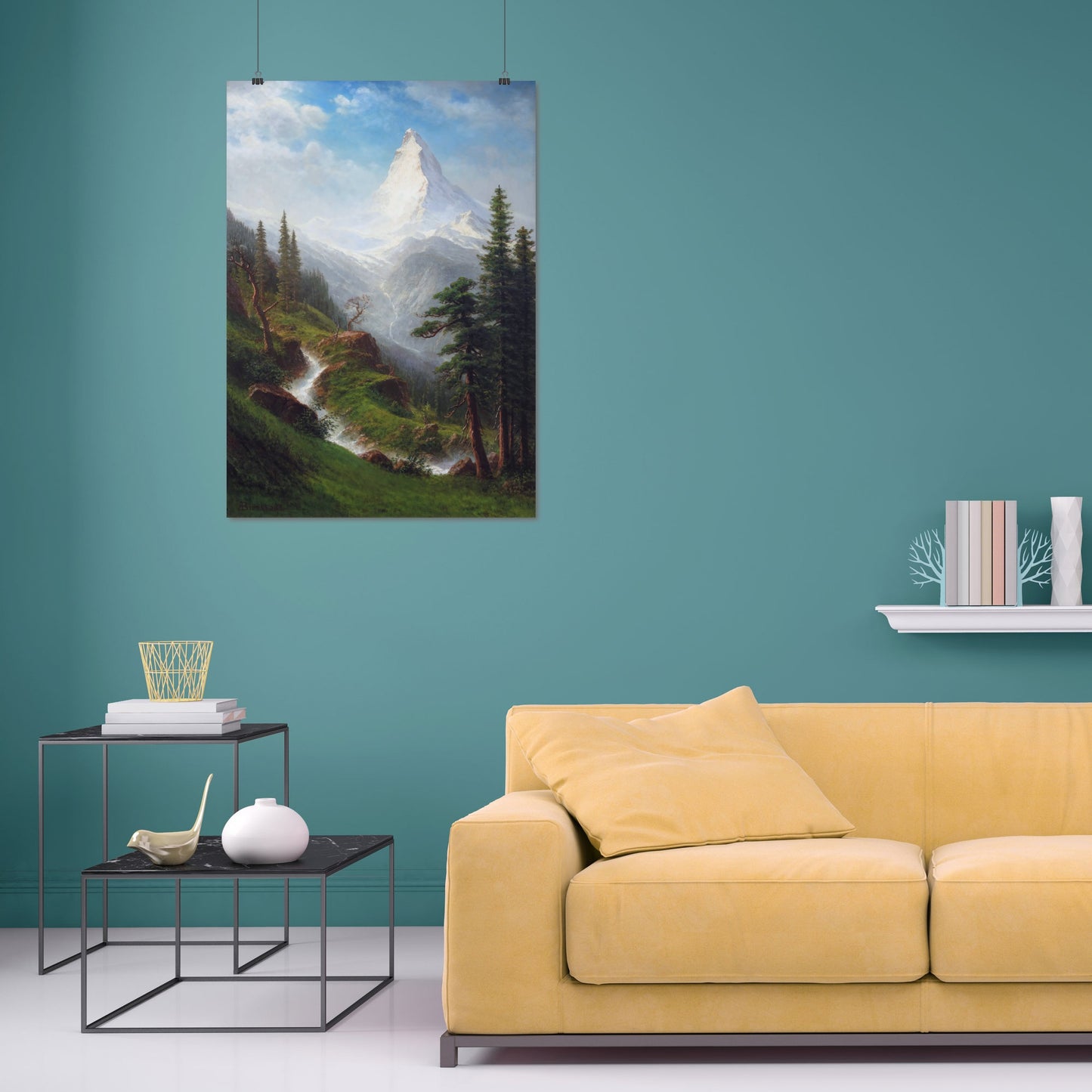 The Matterhorn (1867) – Albert Bierstadt