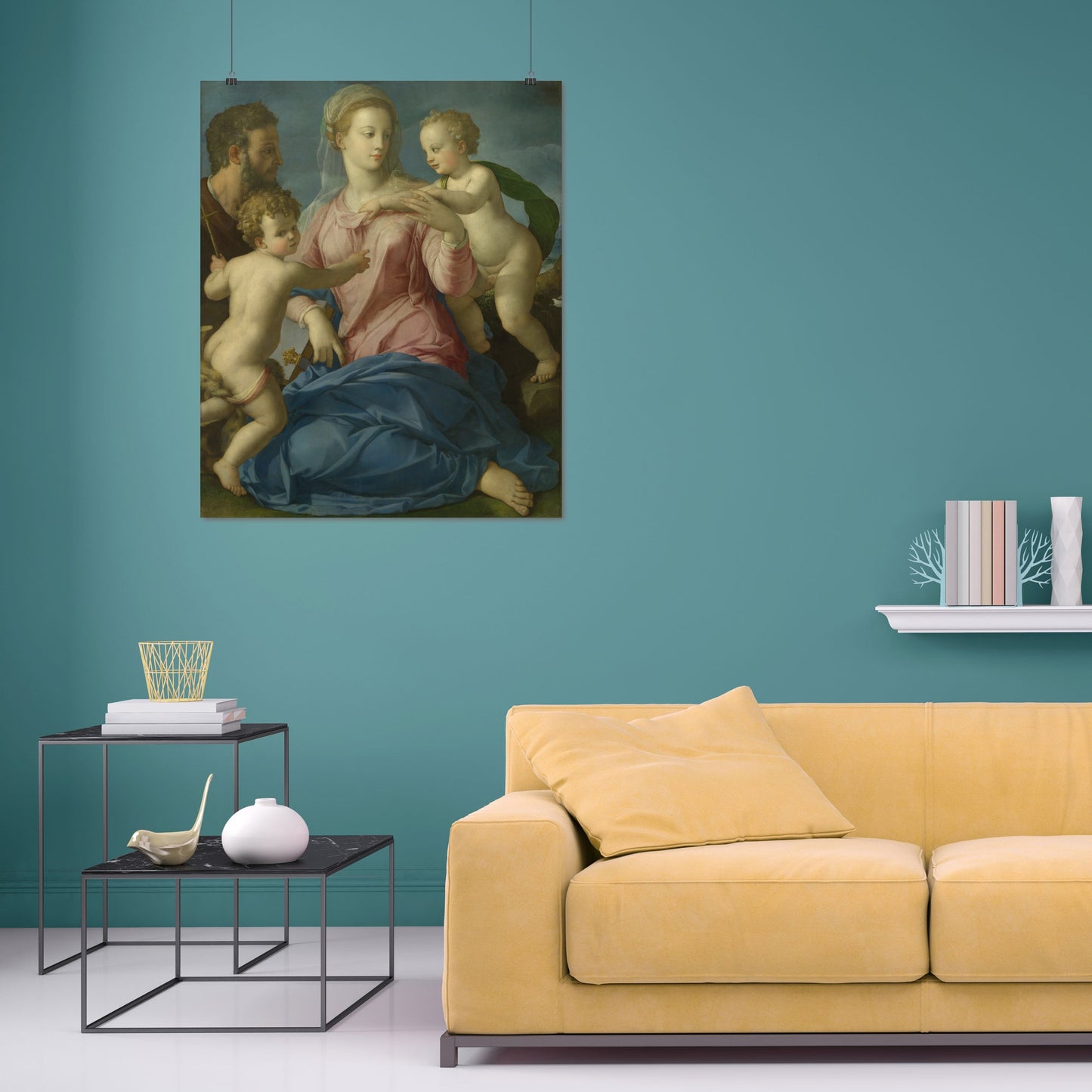 Madonna and Child (Madonna Stroganoff) – Bronzino, Classic Art Reproduction