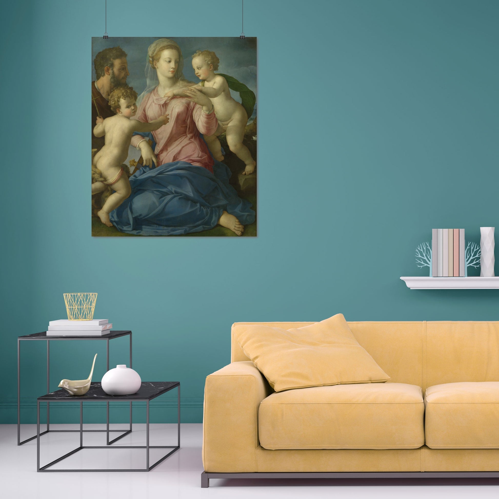Madonna and Child (Madonna Stroganoff) – Bronzino, Classic Art Reproduction