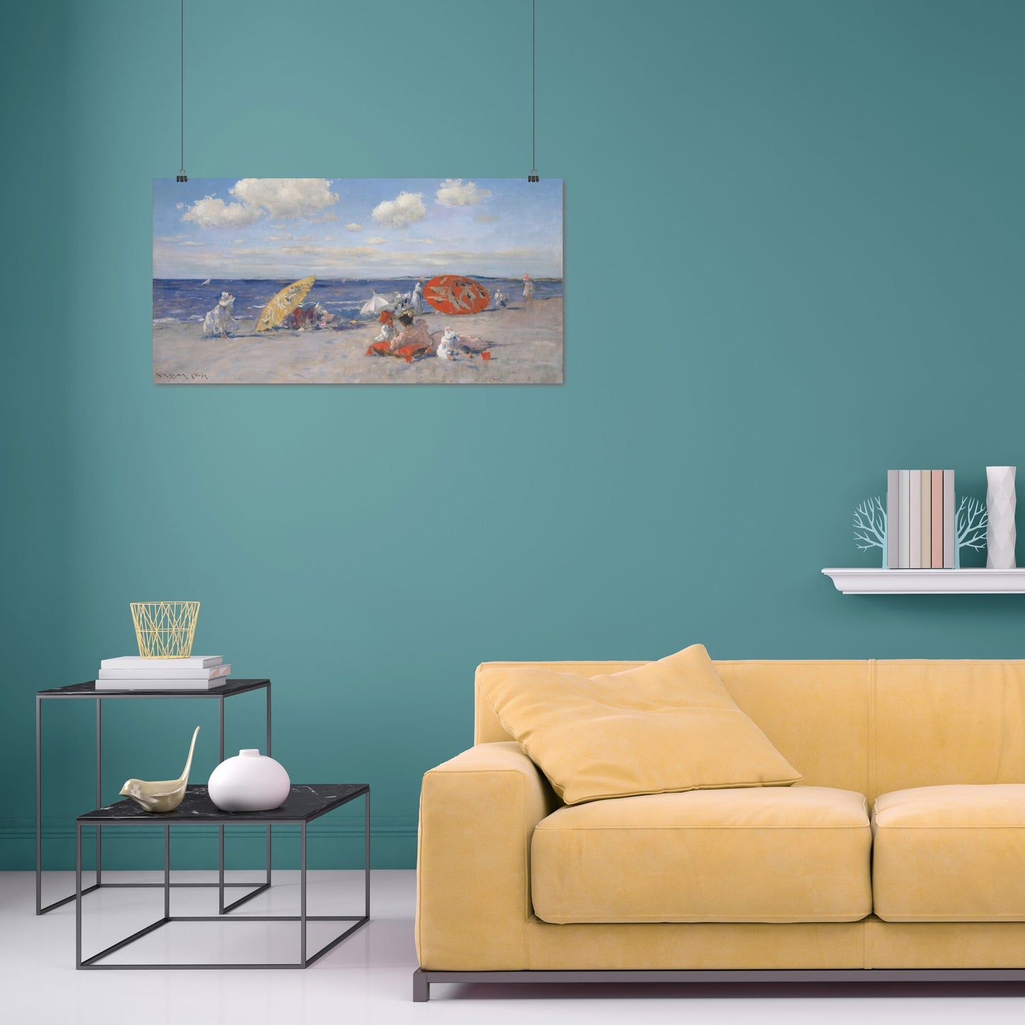 At the Seaside (1892) – William Merritt Chase