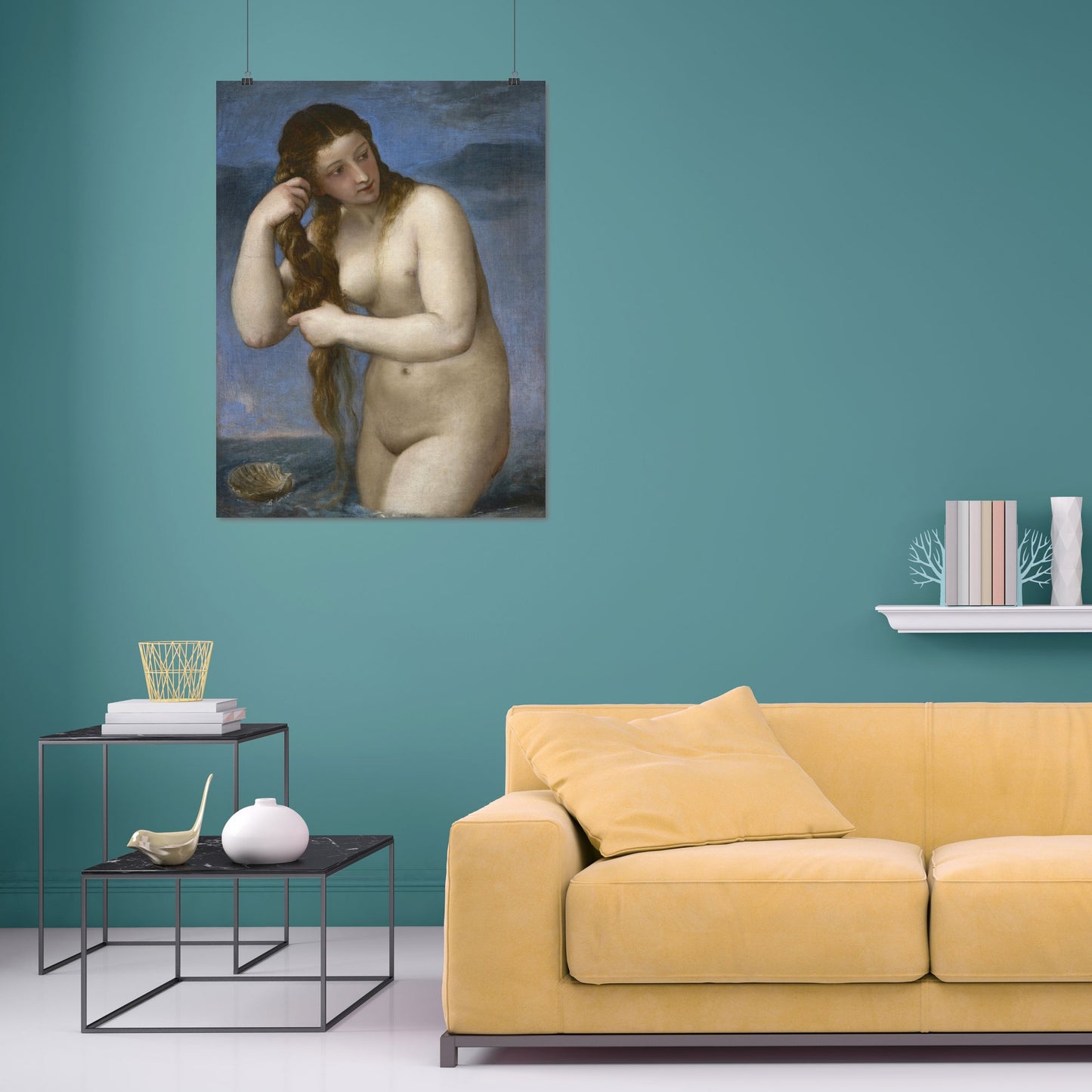 Venus Rising from the Sea (1520) – Titian