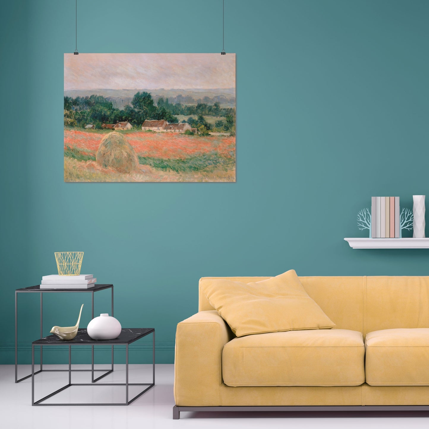 Haystack at Giverny – Claude Monet, Classic Art Reproduction