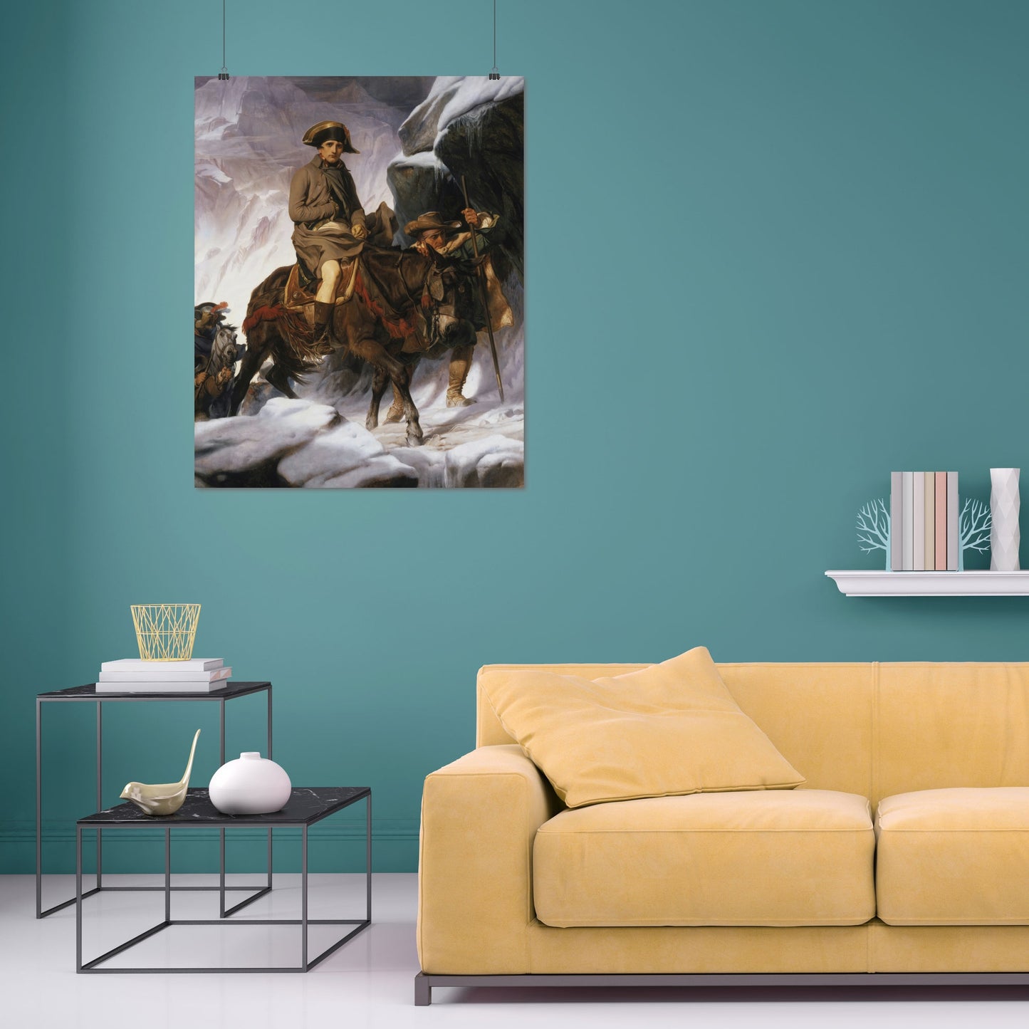 Napoleon Crossing the Alps (1850) – Paul Delaroche