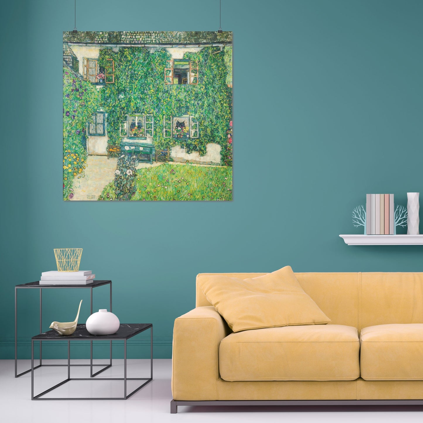 Forester's House in Weissenbach II (Garden) (1914) – Gustav Klimt