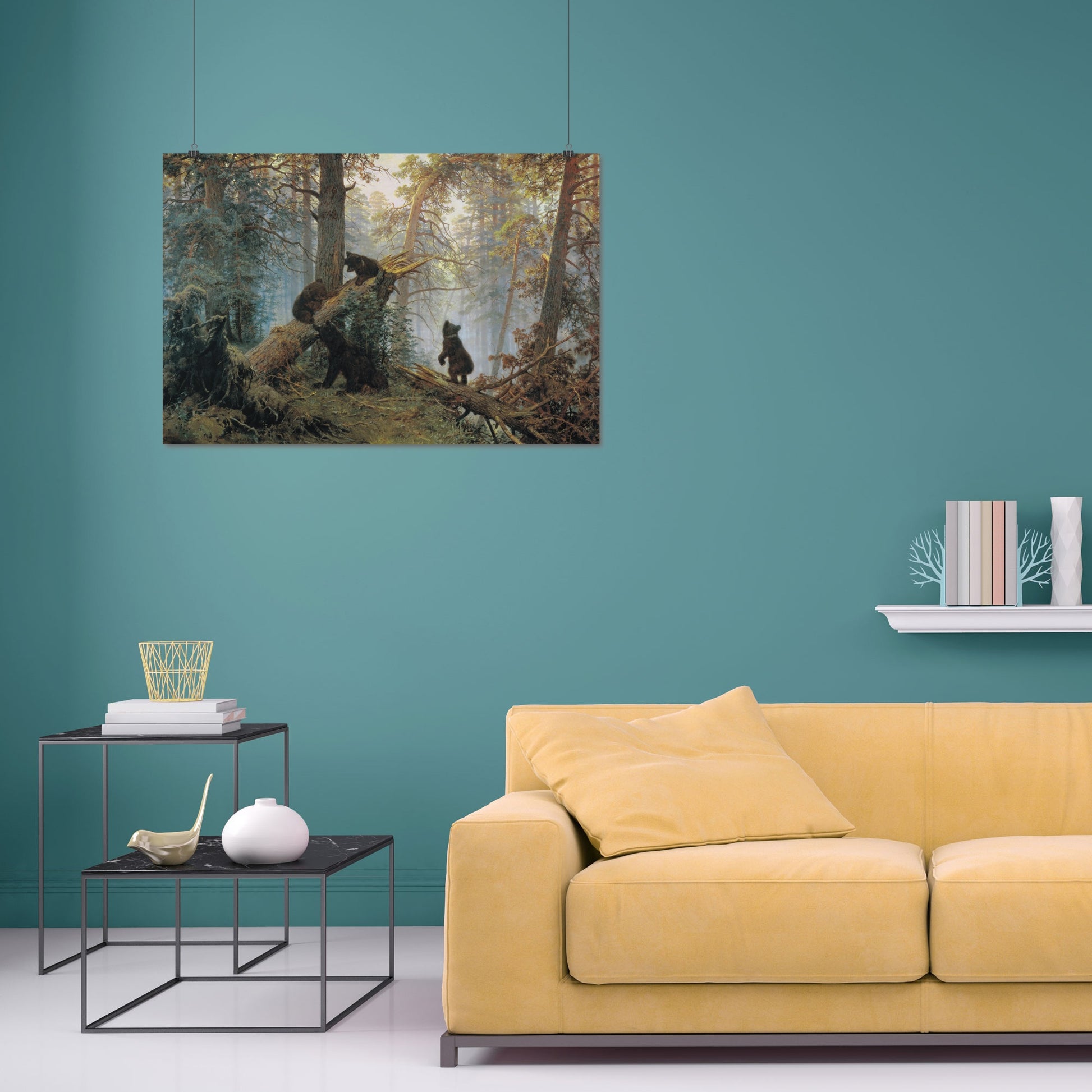 Morning in a Pine Forest (1889) – Ivan Shishkin