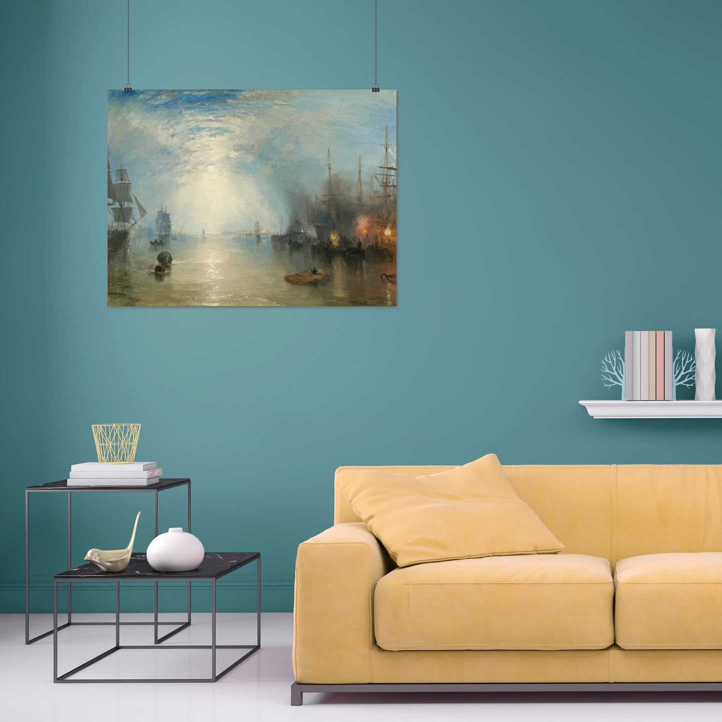 Keelmen Heaving in Coals by Moonlight (1835) – Joseph Mallord William Turner